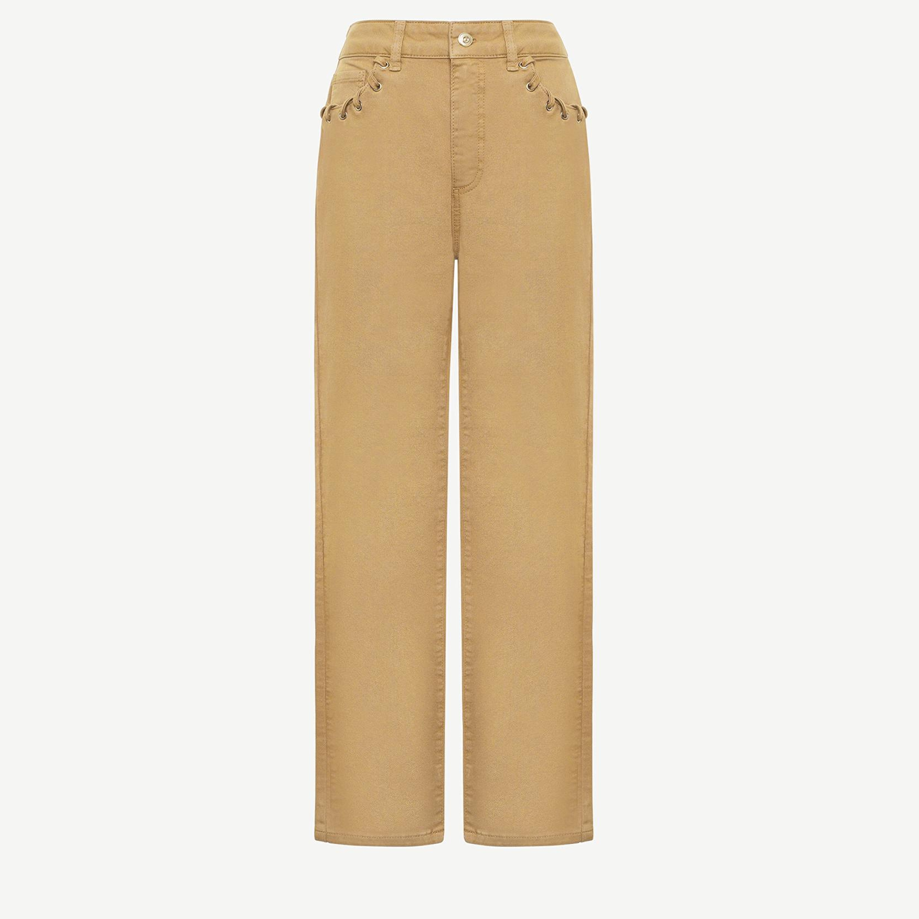 YARGICI Cep Detaylı Dar Kalıp Pantolon