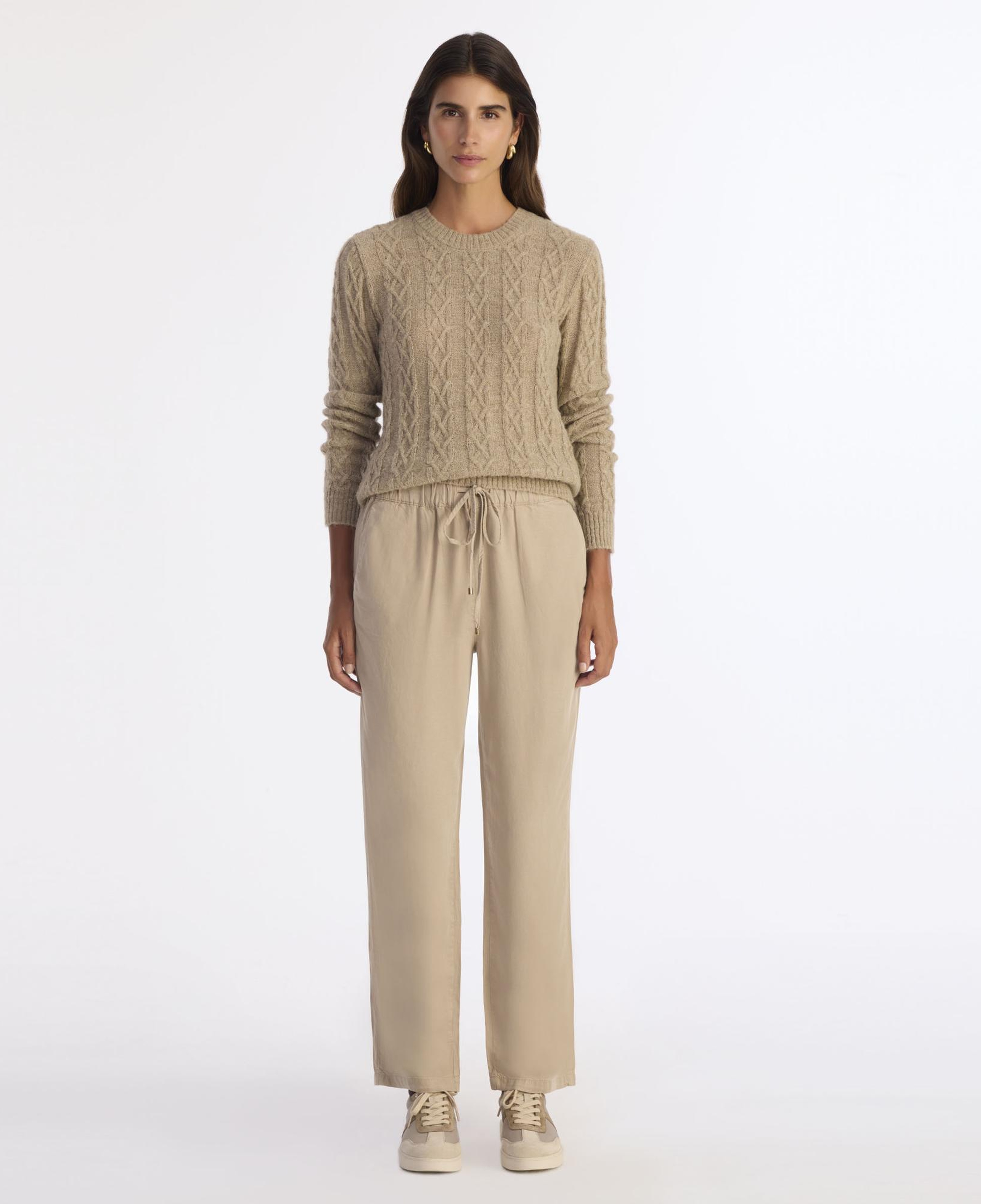 YARGICI Beli Lastikli Rahat Kesim Pantolon