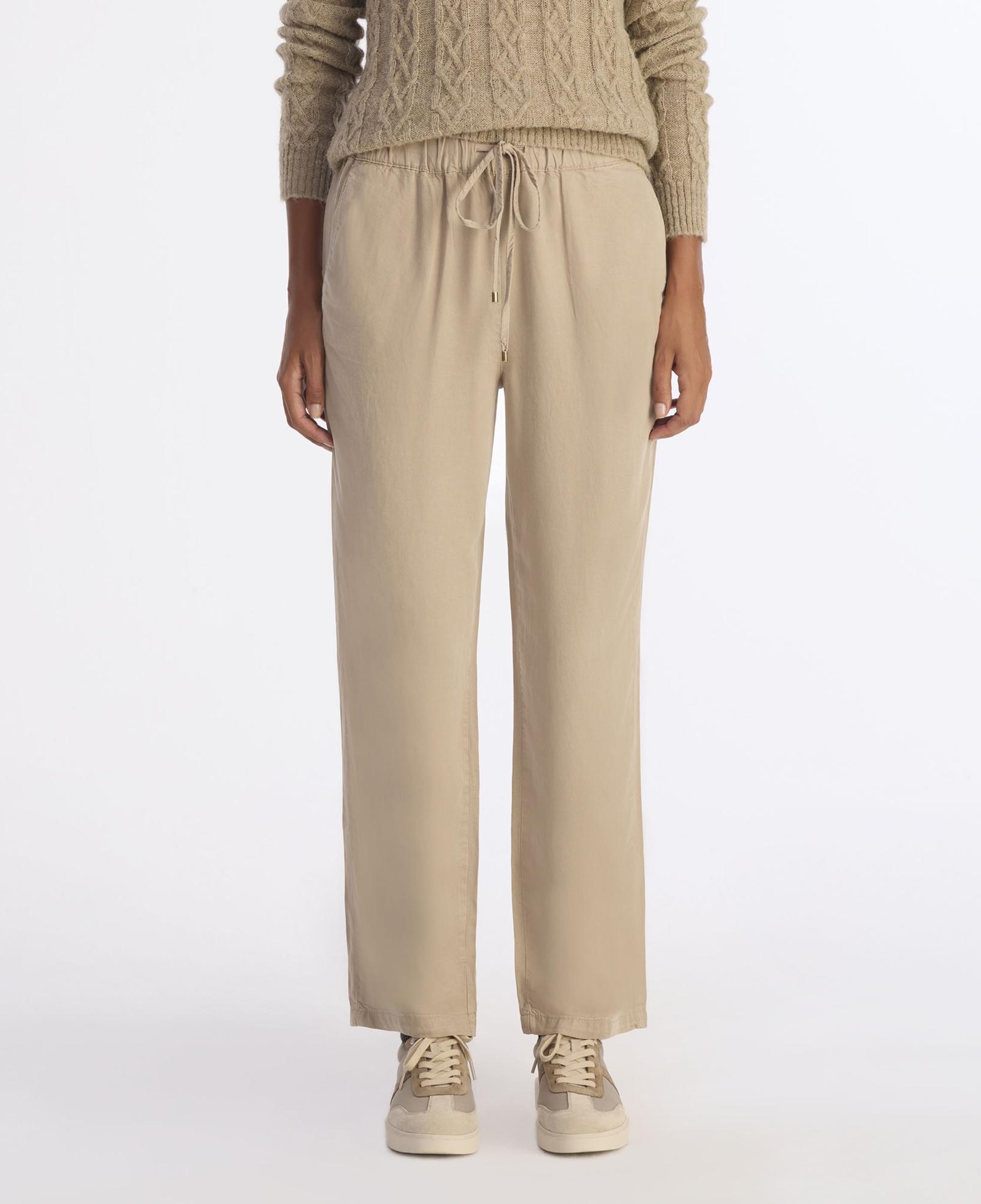 YARGICI Beli Lastikli Rahat Kesim Pantolon