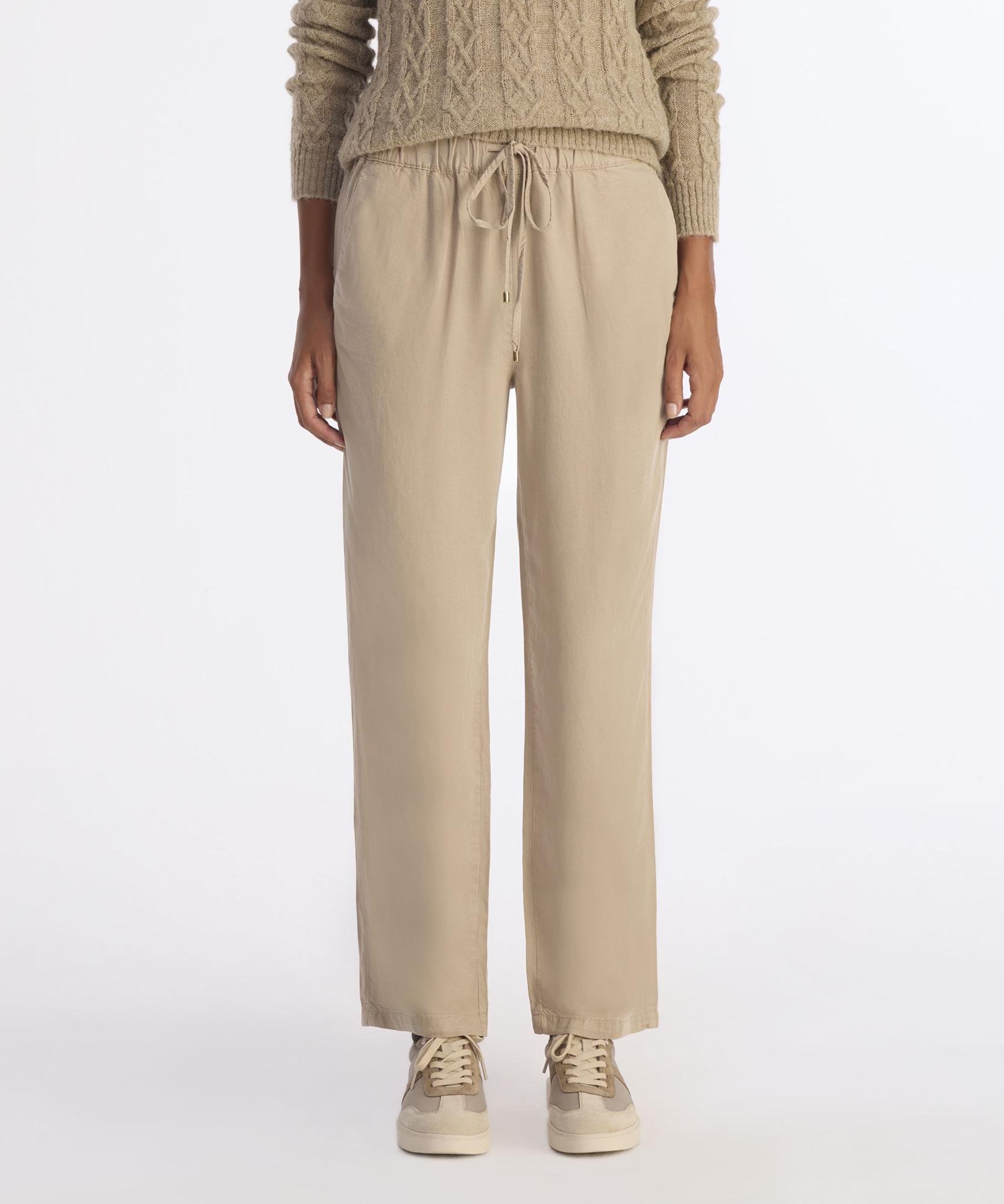 YARGICI Beli Lastikli Rahat Kesim Pantolon