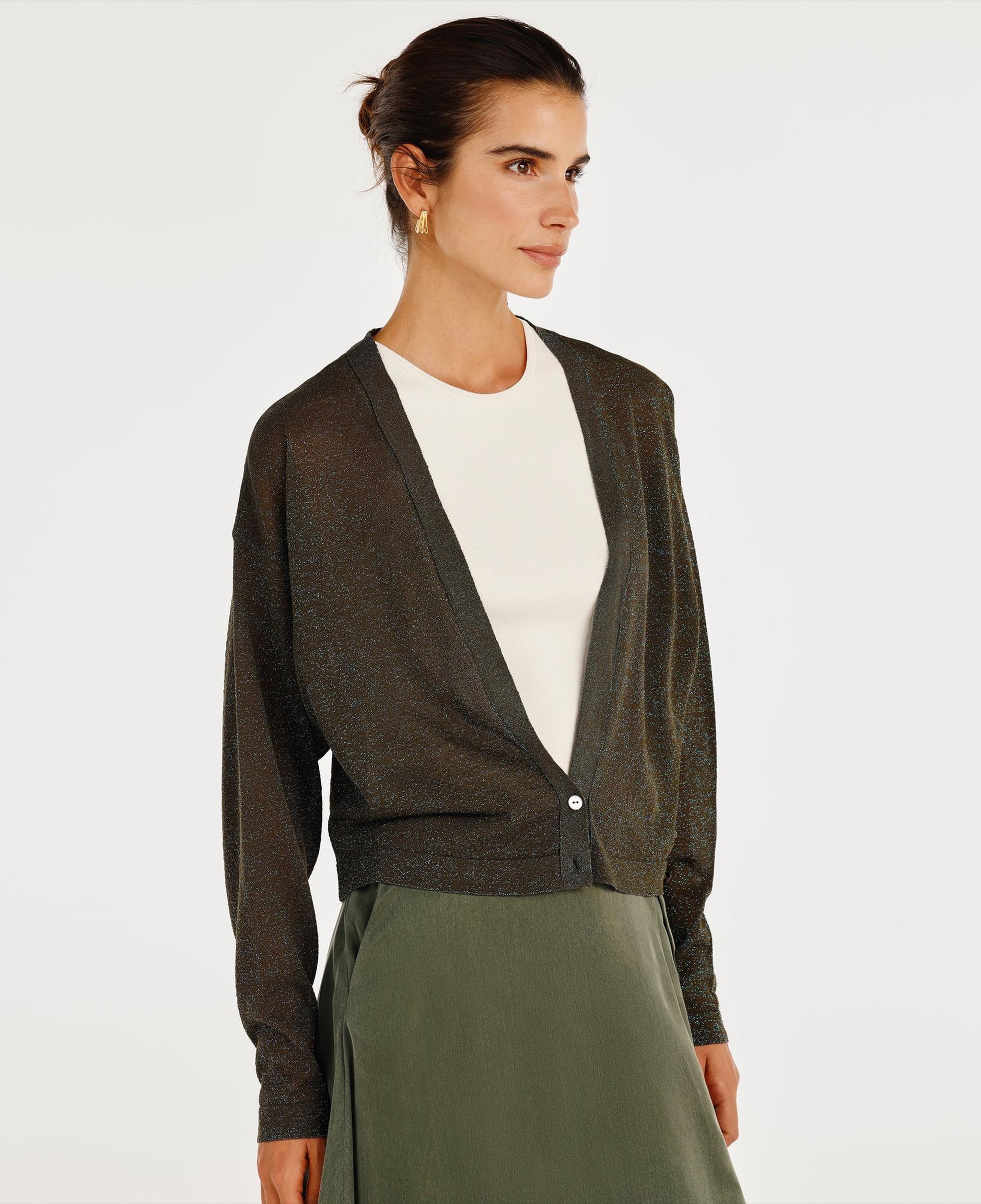 YARGICI Derin V Yaka Rahat Kalıp Hırka