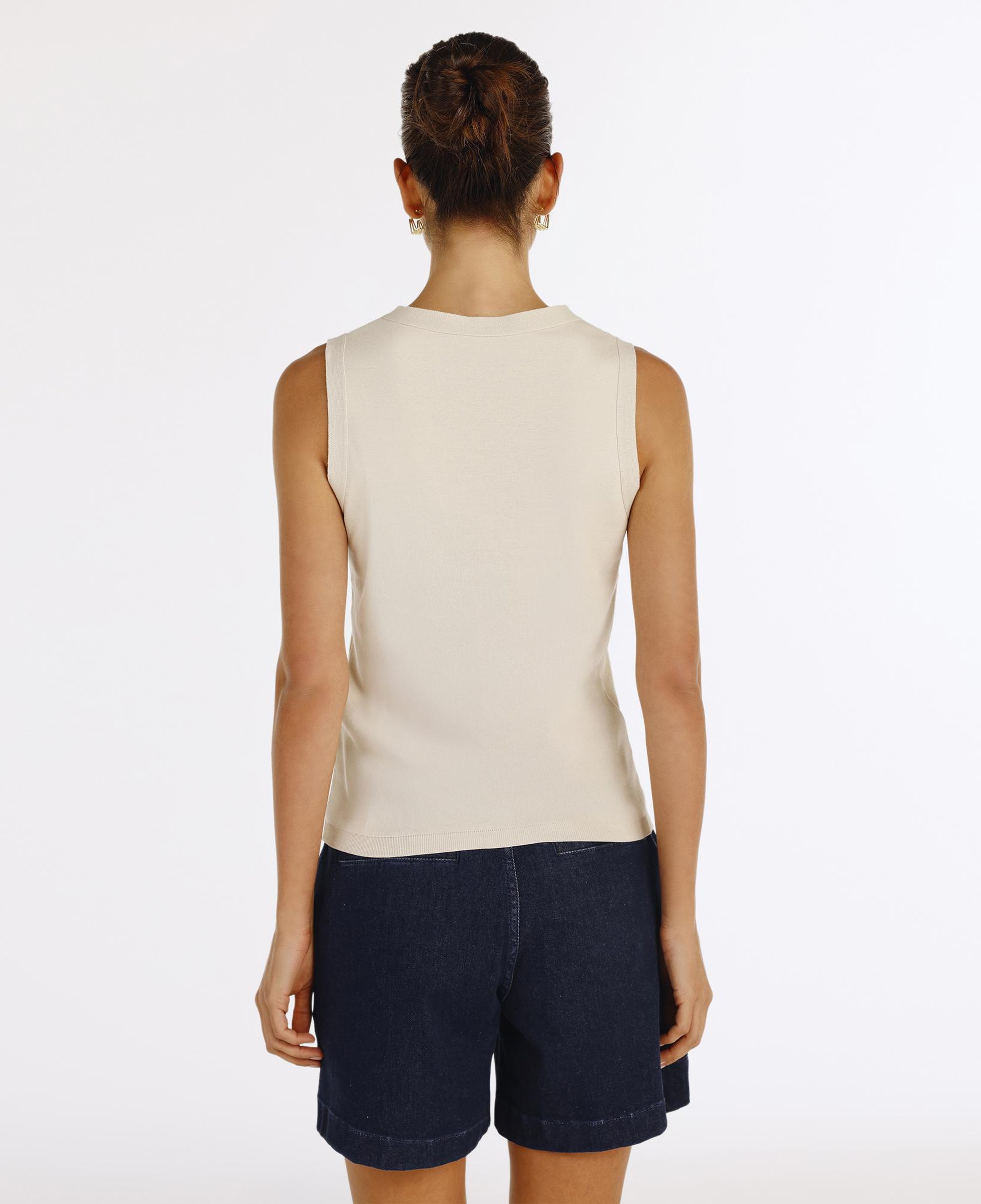 YARGICI V Yaka Önden Düğmeli Hırka