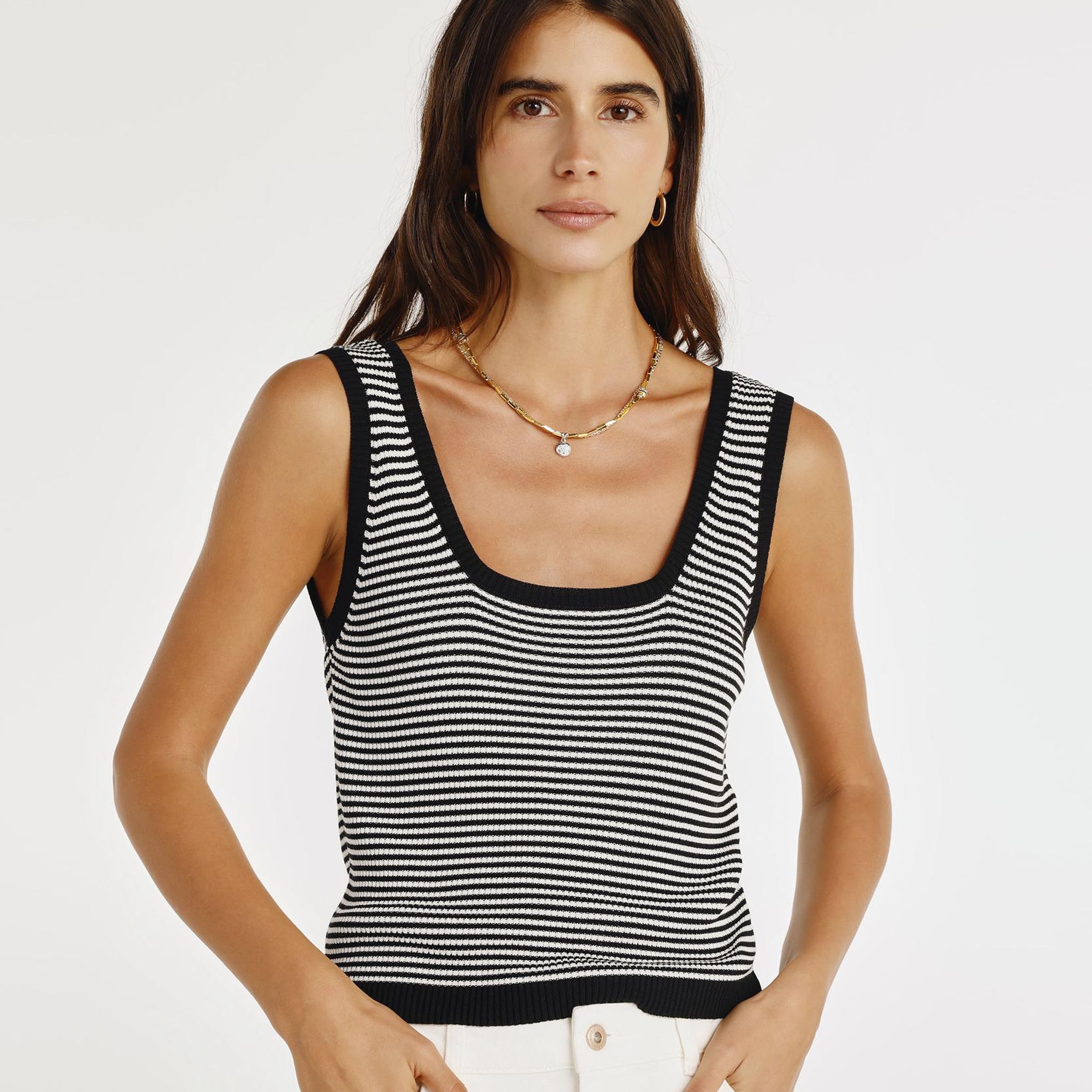 YARGICI Askılı Cropped Boy Triko Bluz