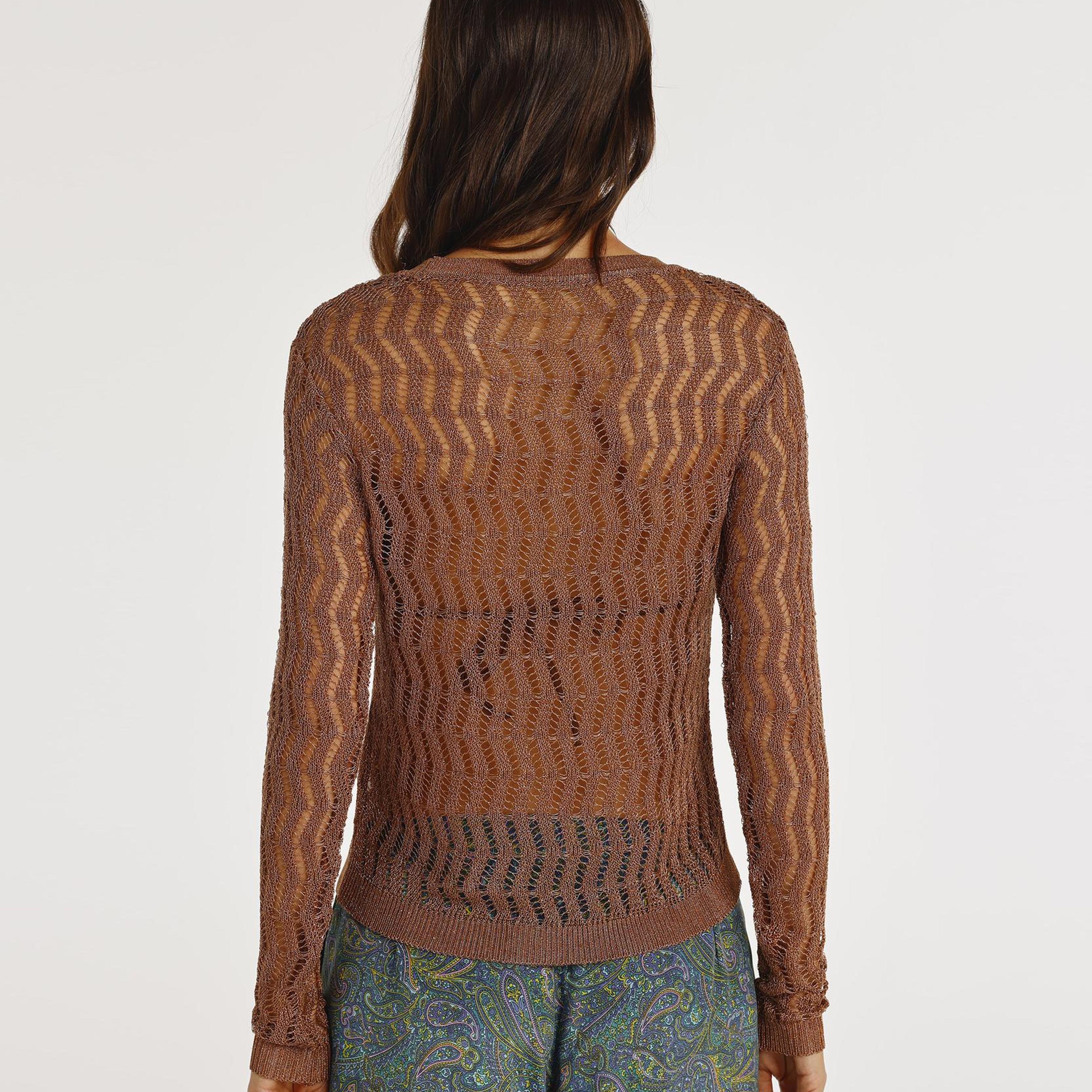 YARGICI Bisiklet Yaka Uzun Kollu Kazak