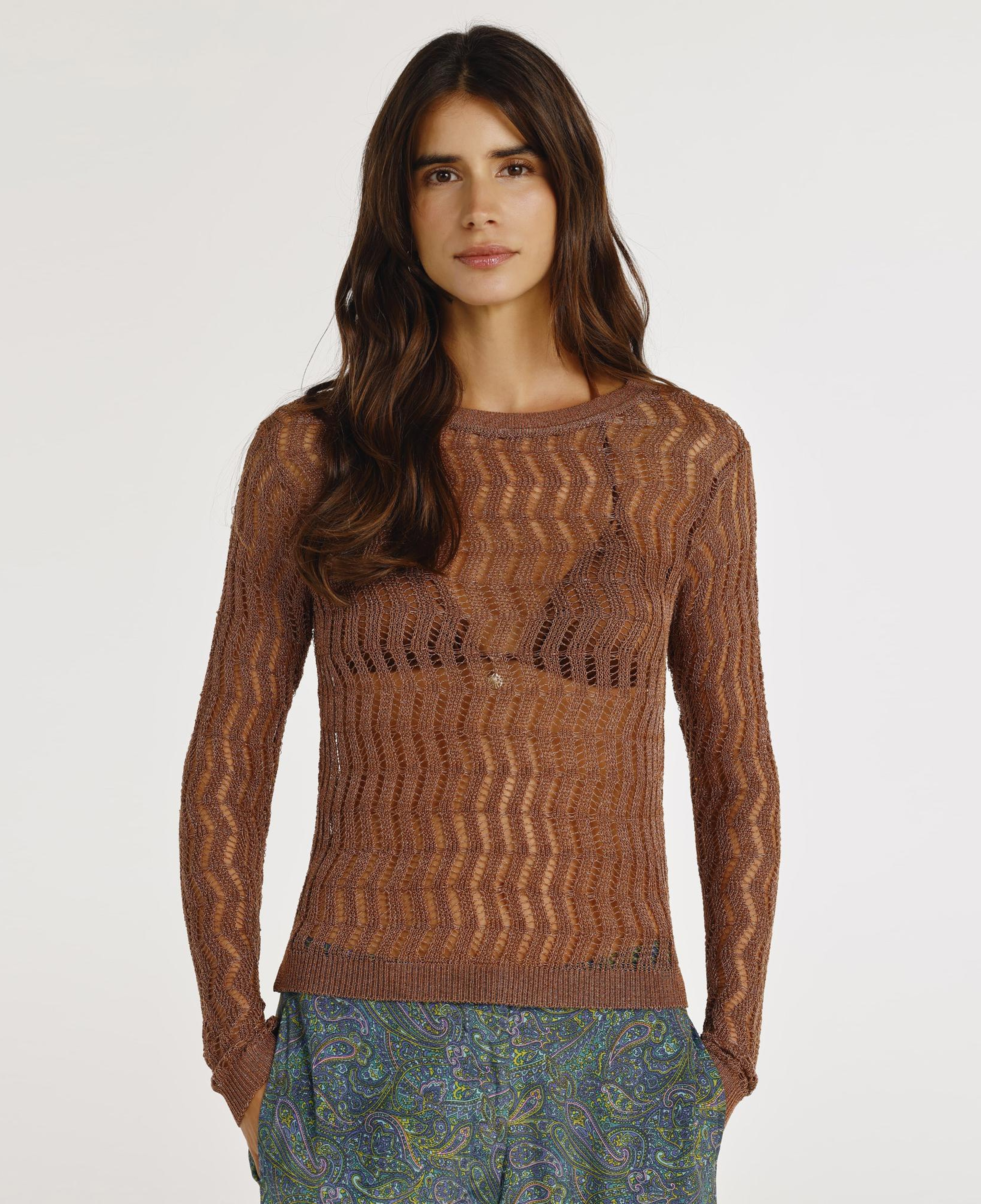 YARGICI Bisiklet Yaka Uzun Kollu Kazak