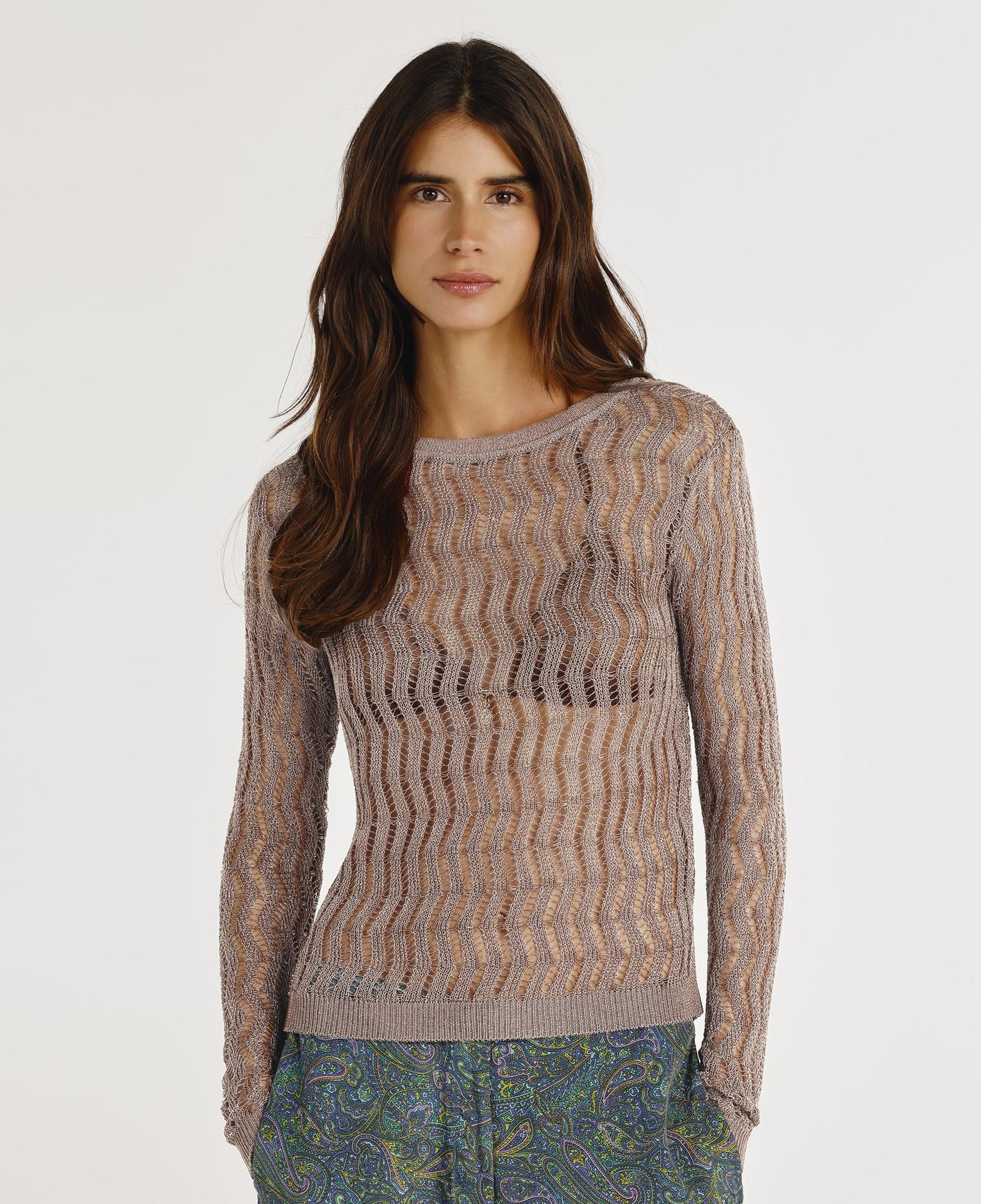 YARGICI Bisiklet Yaka Uzun Kollu Kazak