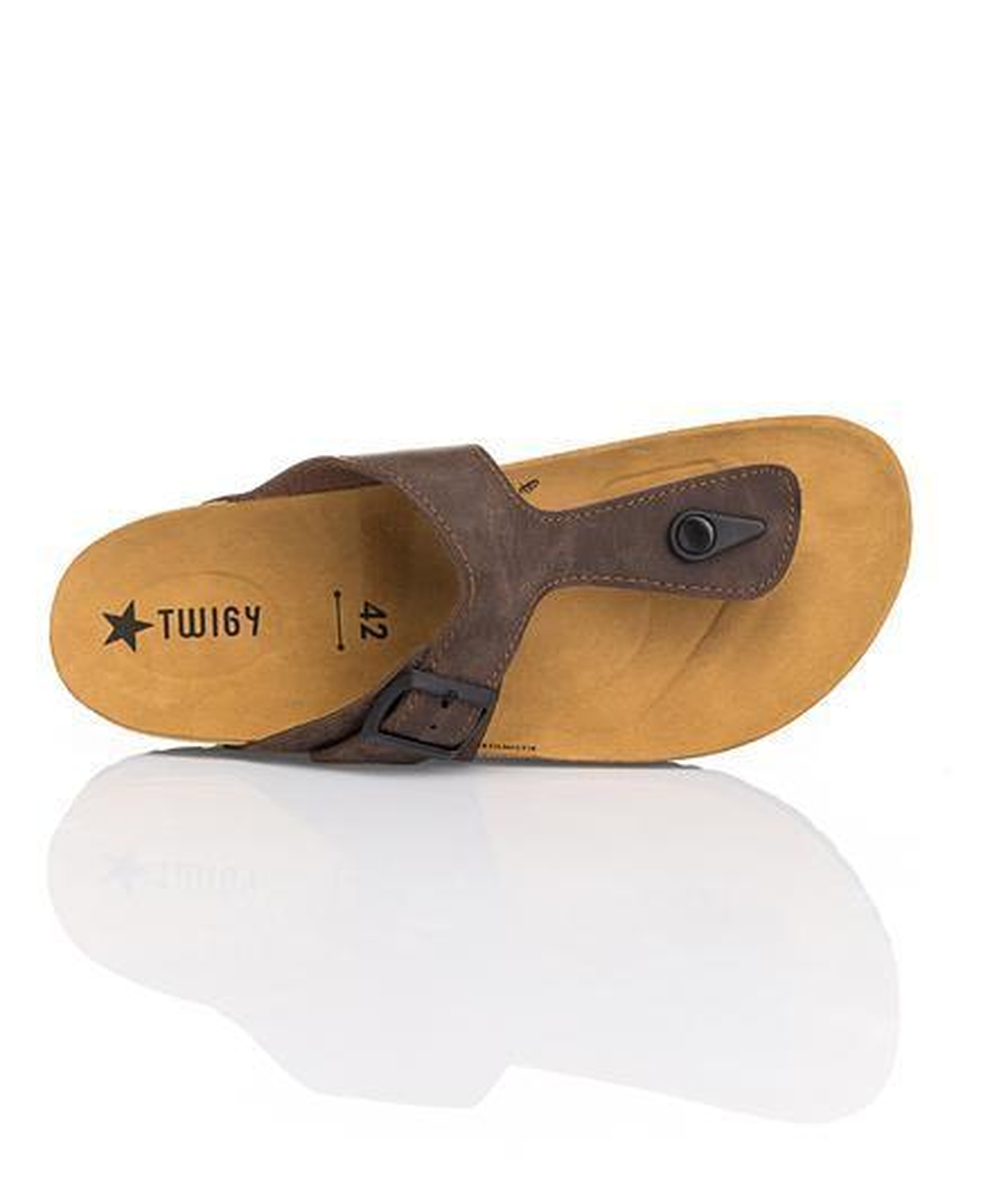 Daniel Erkek Parmak Arası Terlik Kahverengi 41/45