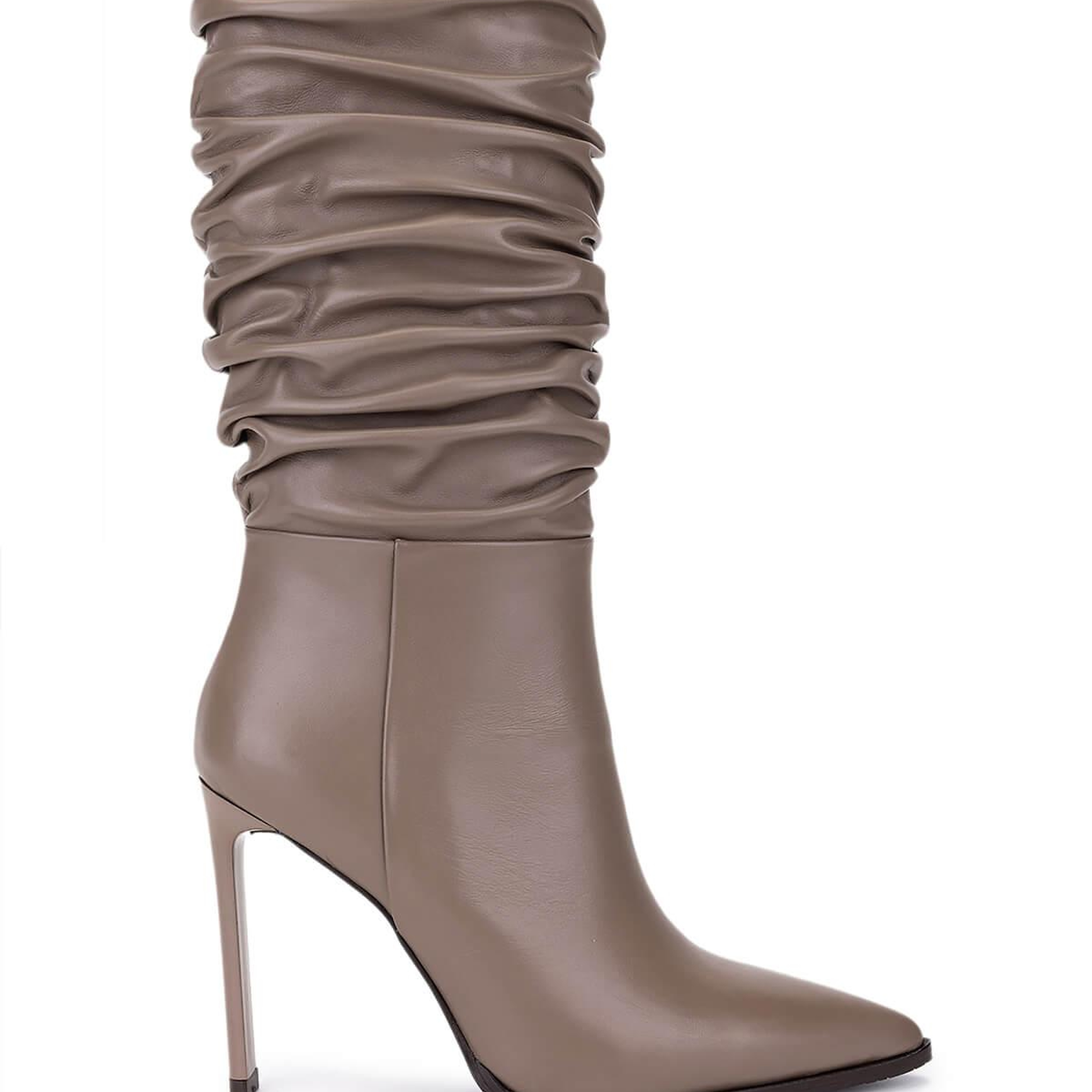 Tamer Tanca Kadın Hakiki Deri Vizon Topuklu Çizme