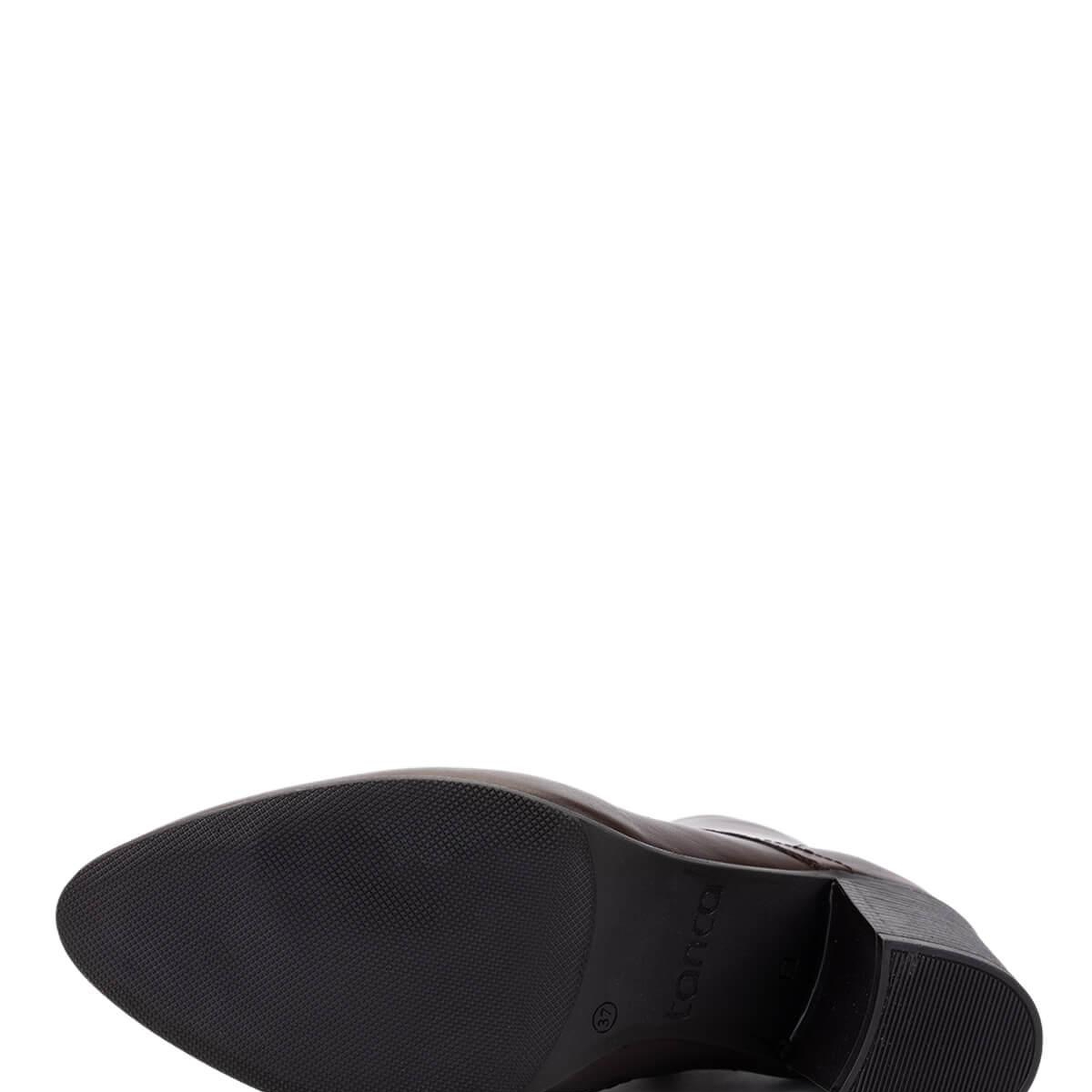 Tamer Tanca Kadın Hakiki Deri Kahverengi Topuklu Bot