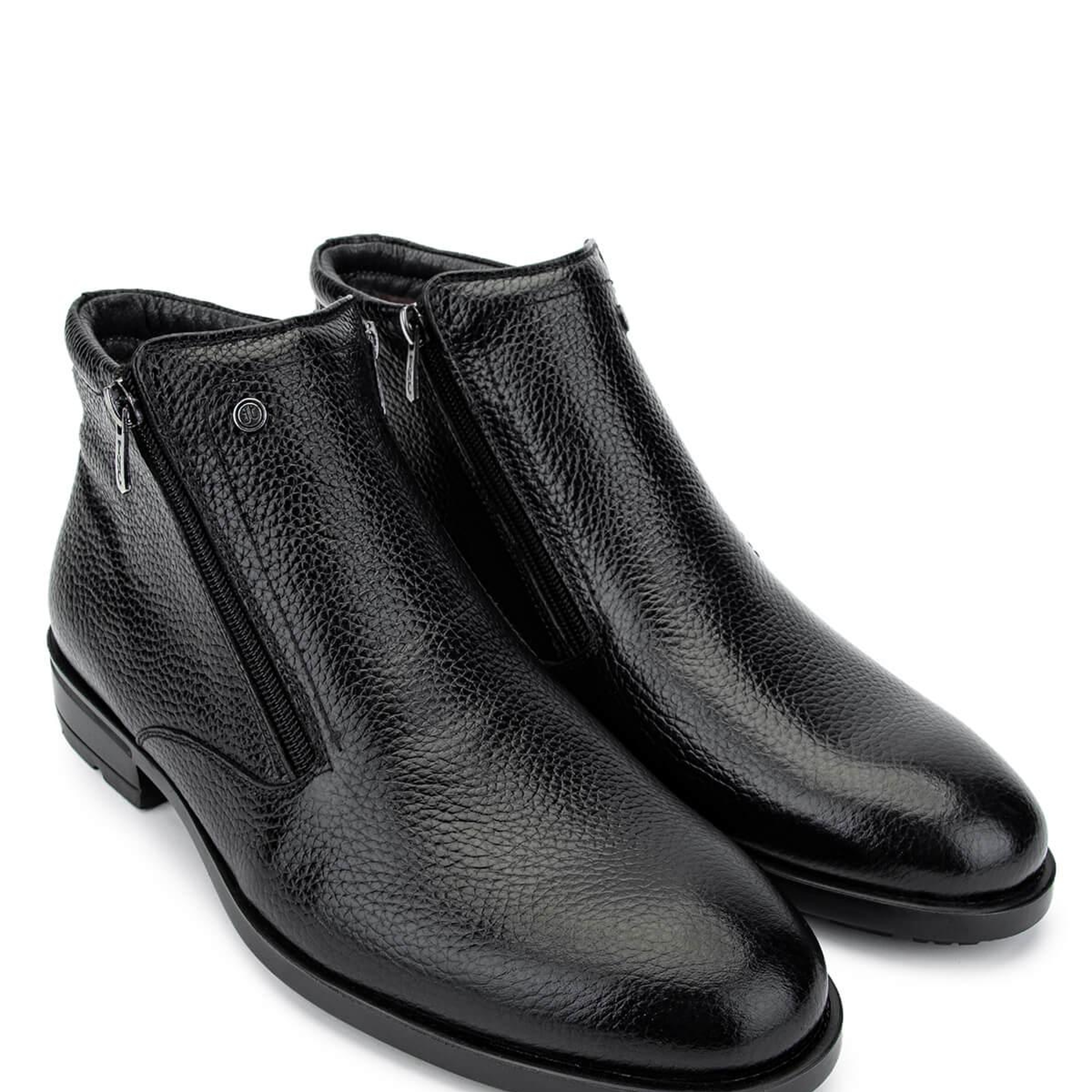 Tamer Tanca Erkek Hakiki Deri Siyah Deri Klasik Bot