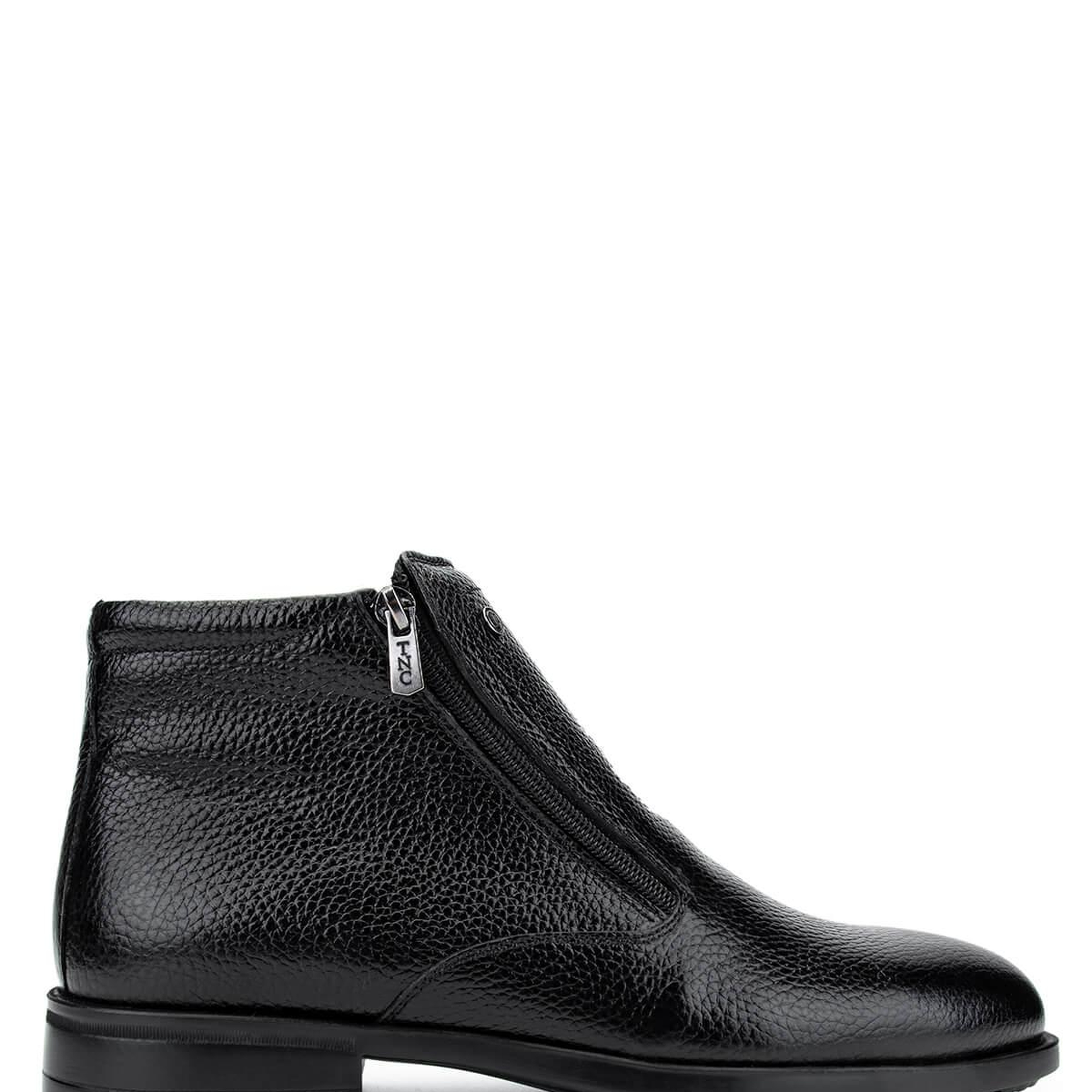 Tamer Tanca Erkek Hakiki Deri Siyah Deri Klasik Bot