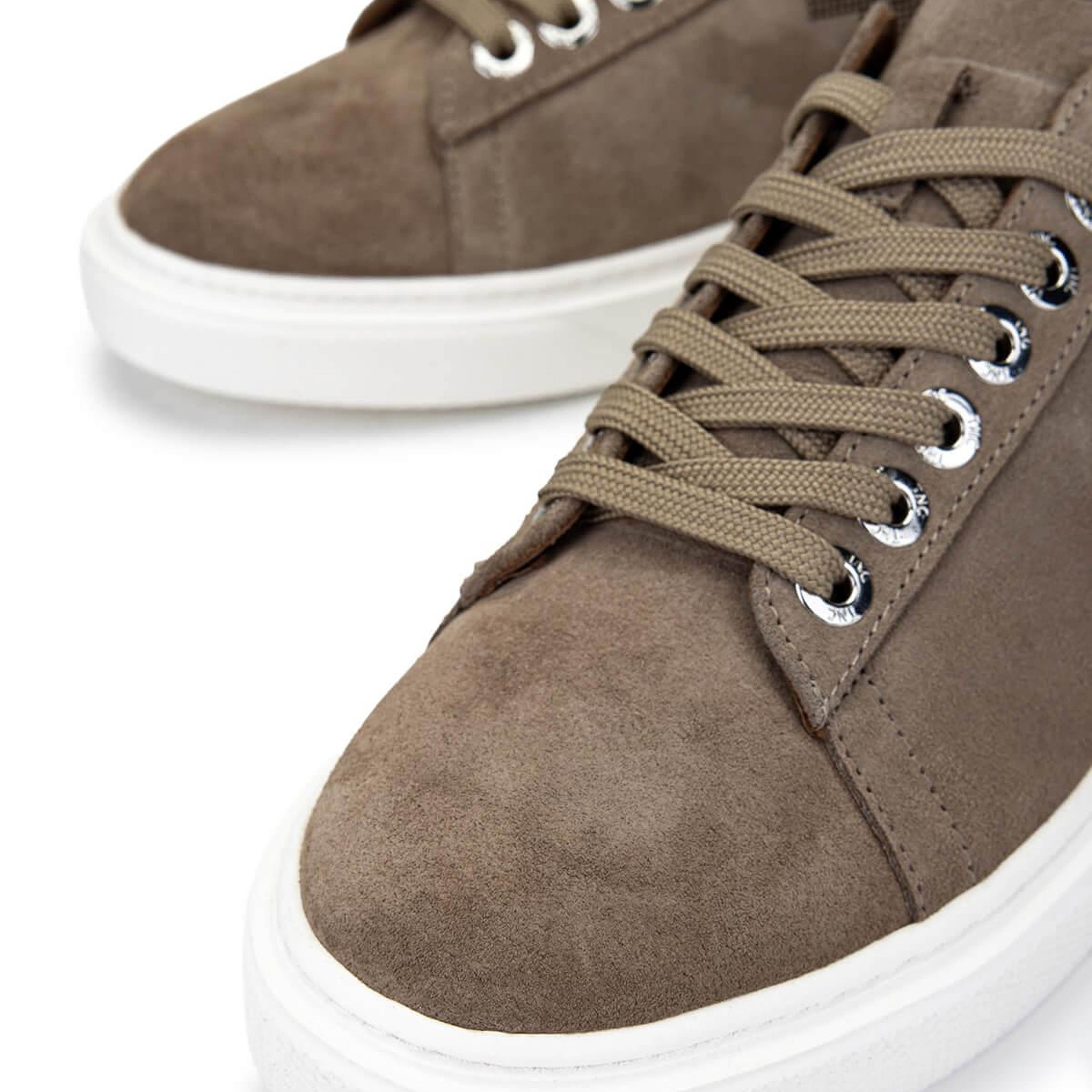 Tamer Tanca Erkek Hakiki Deri Bej Süet Sneakers & Spor Ayakkabı