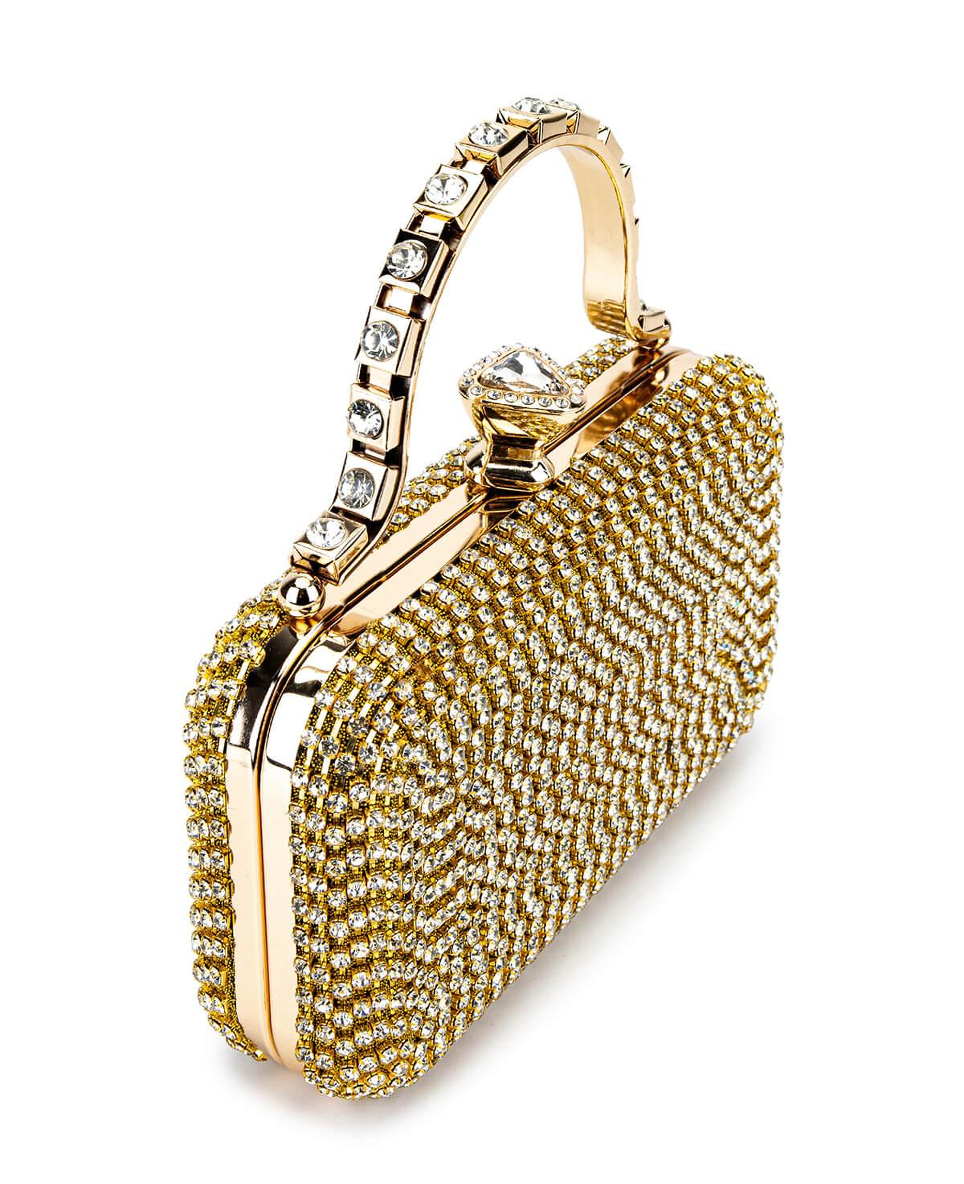 Tamer Tanca Kadın Vegan Sarı Abiye Çanta