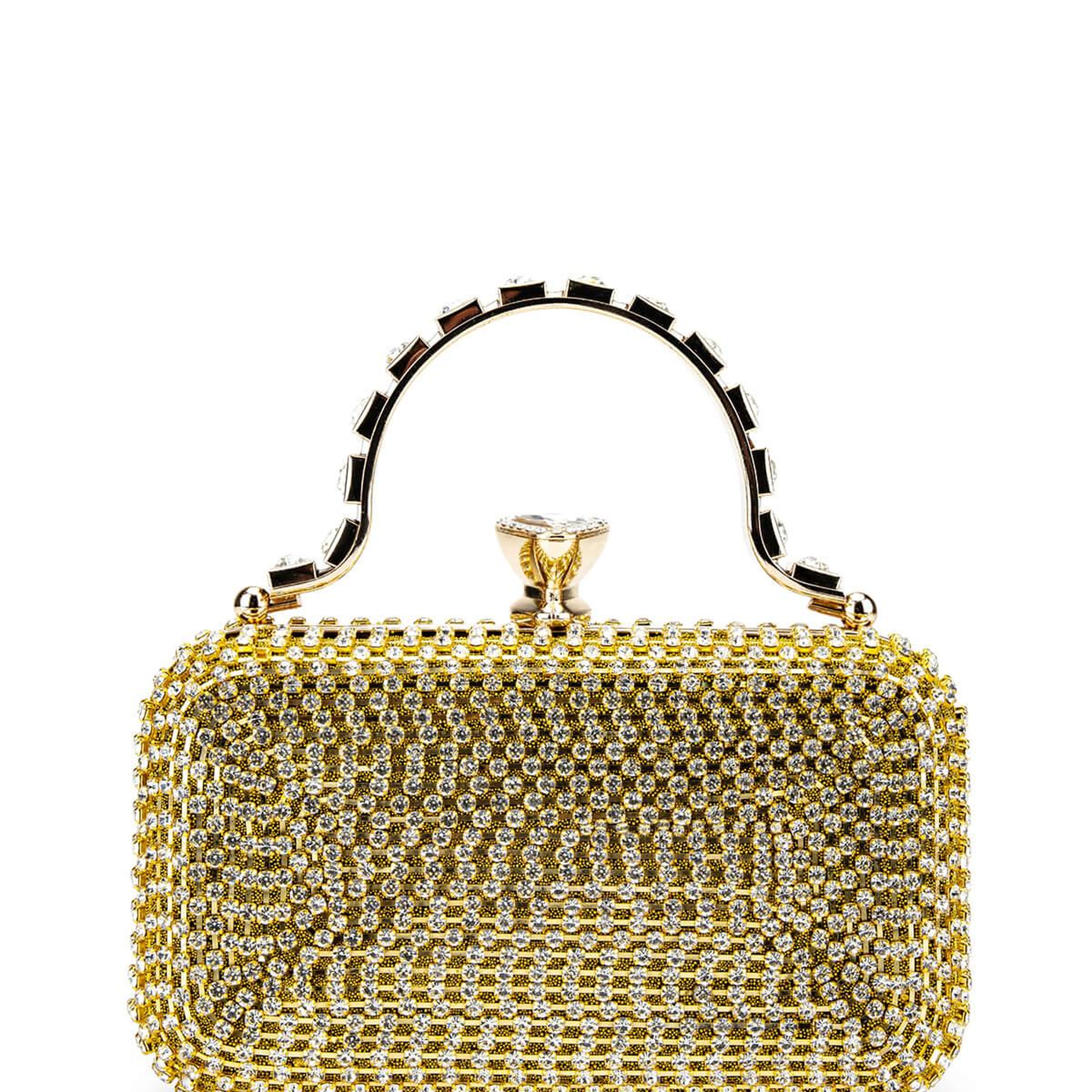 Tamer Tanca Kadın Vegan Sarı Abiye Çanta