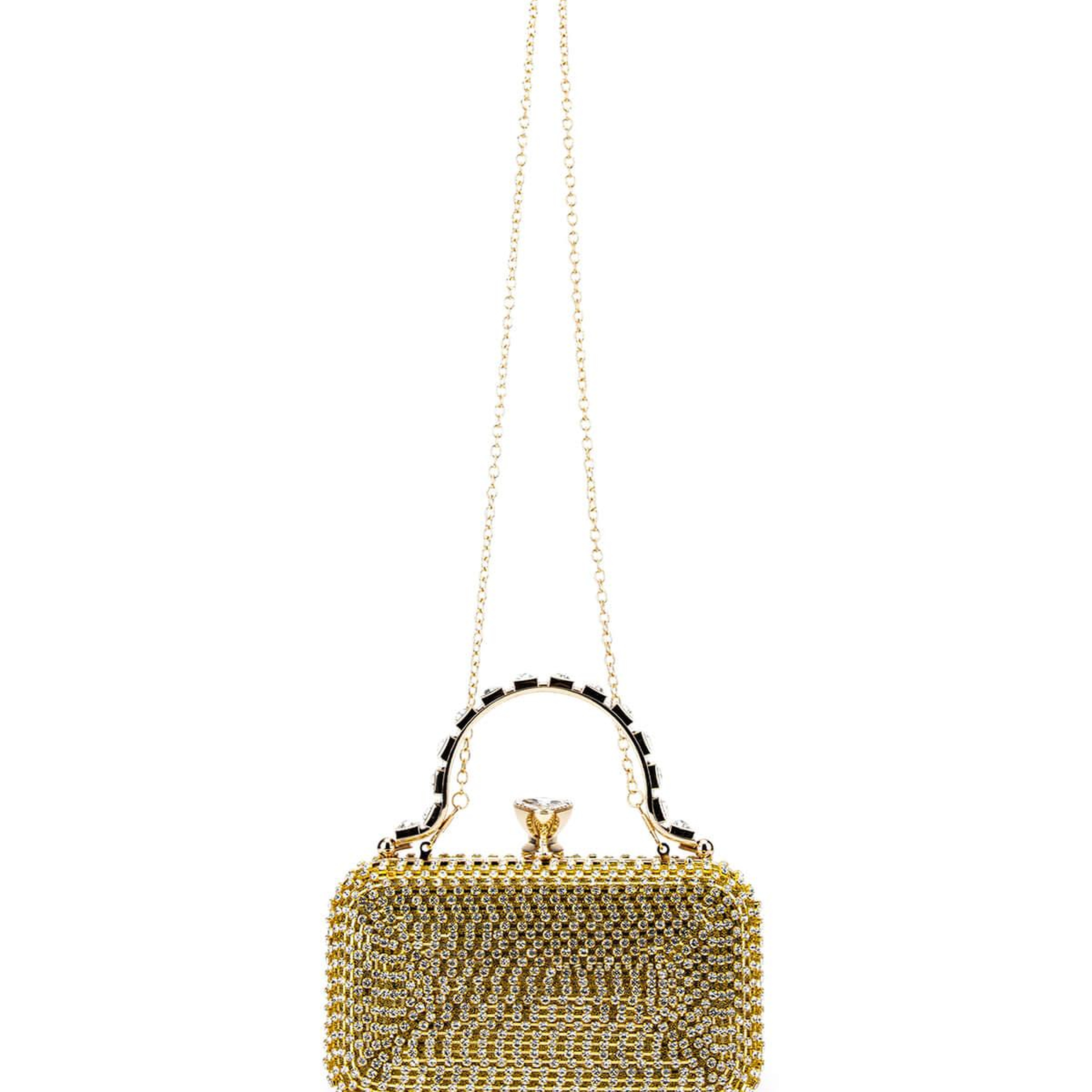 Tamer Tanca Kadın Vegan Sarı Abiye Çanta