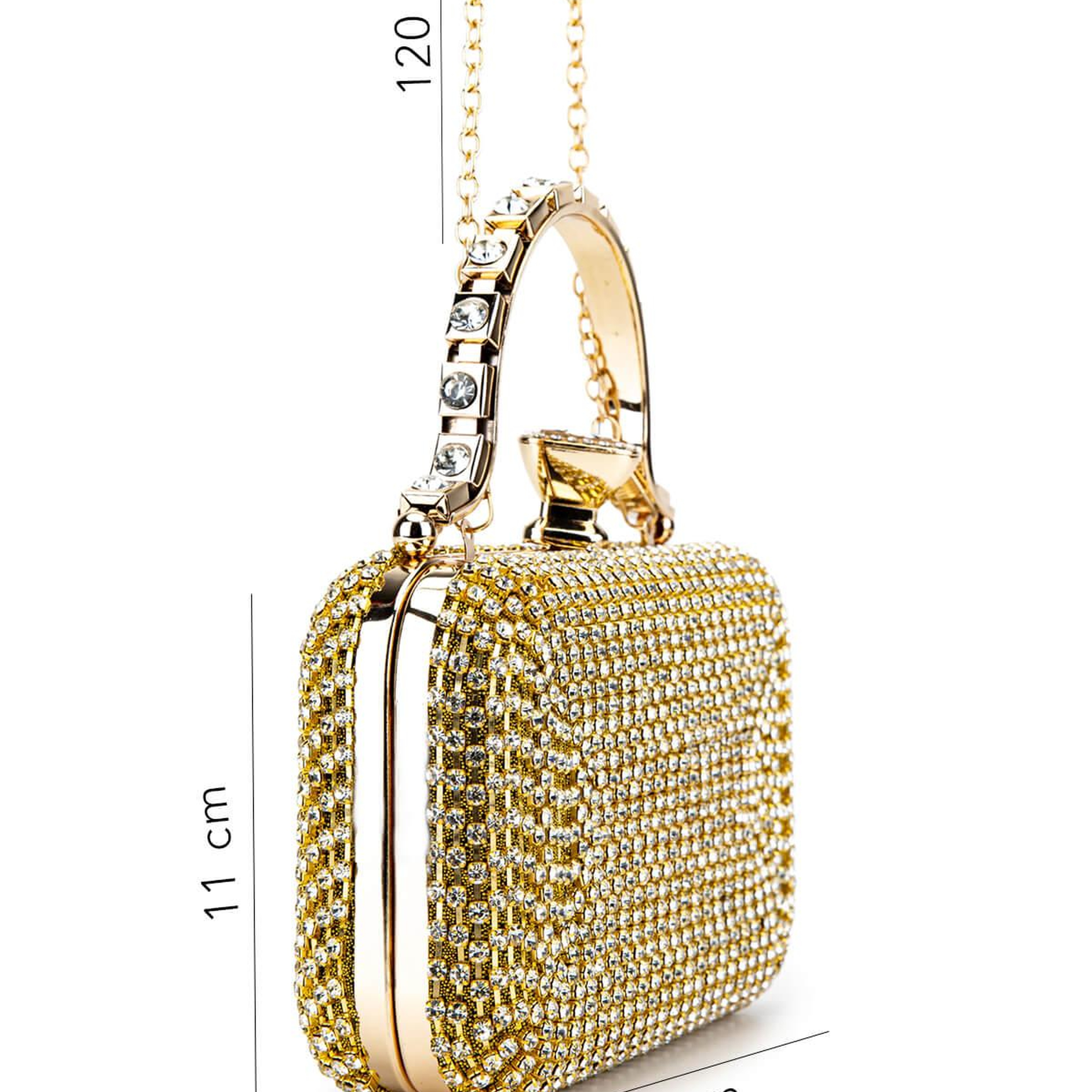 Tamer Tanca Kadın Vegan Sarı Abiye Çanta