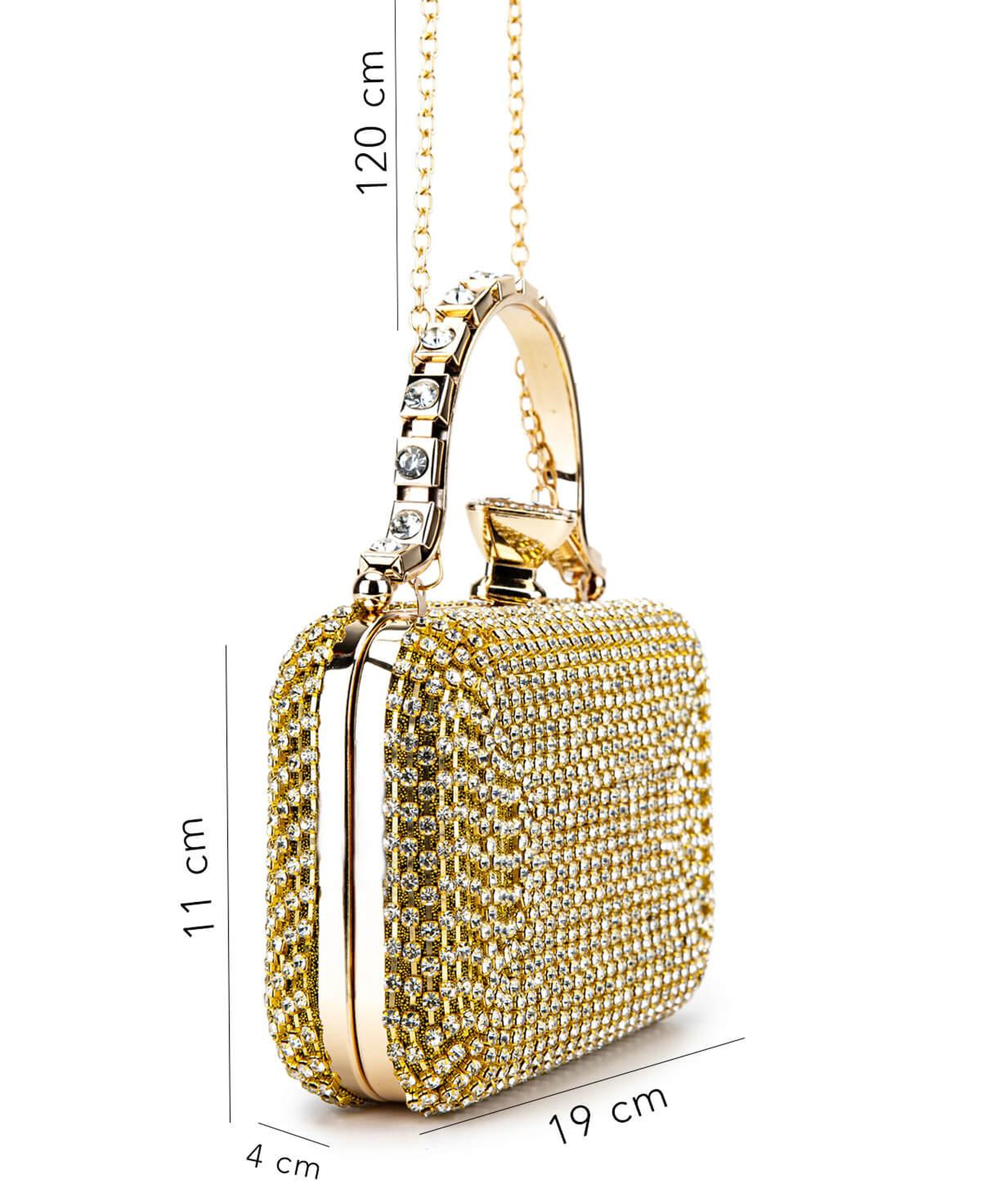 Tamer Tanca Kadın Vegan Sarı Abiye Çanta