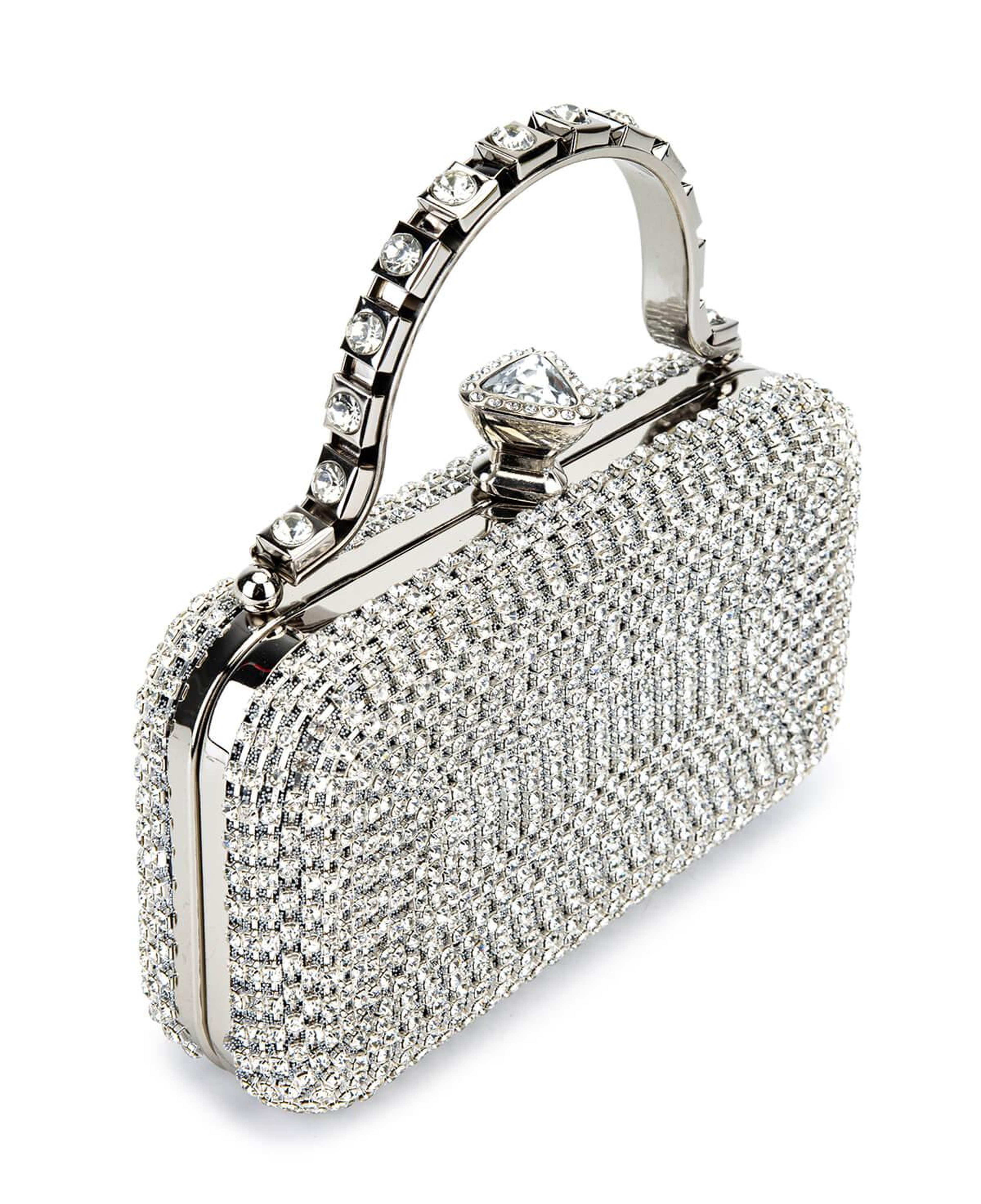 Tamer Tanca Kadın Vegan Gri Abiye Çanta