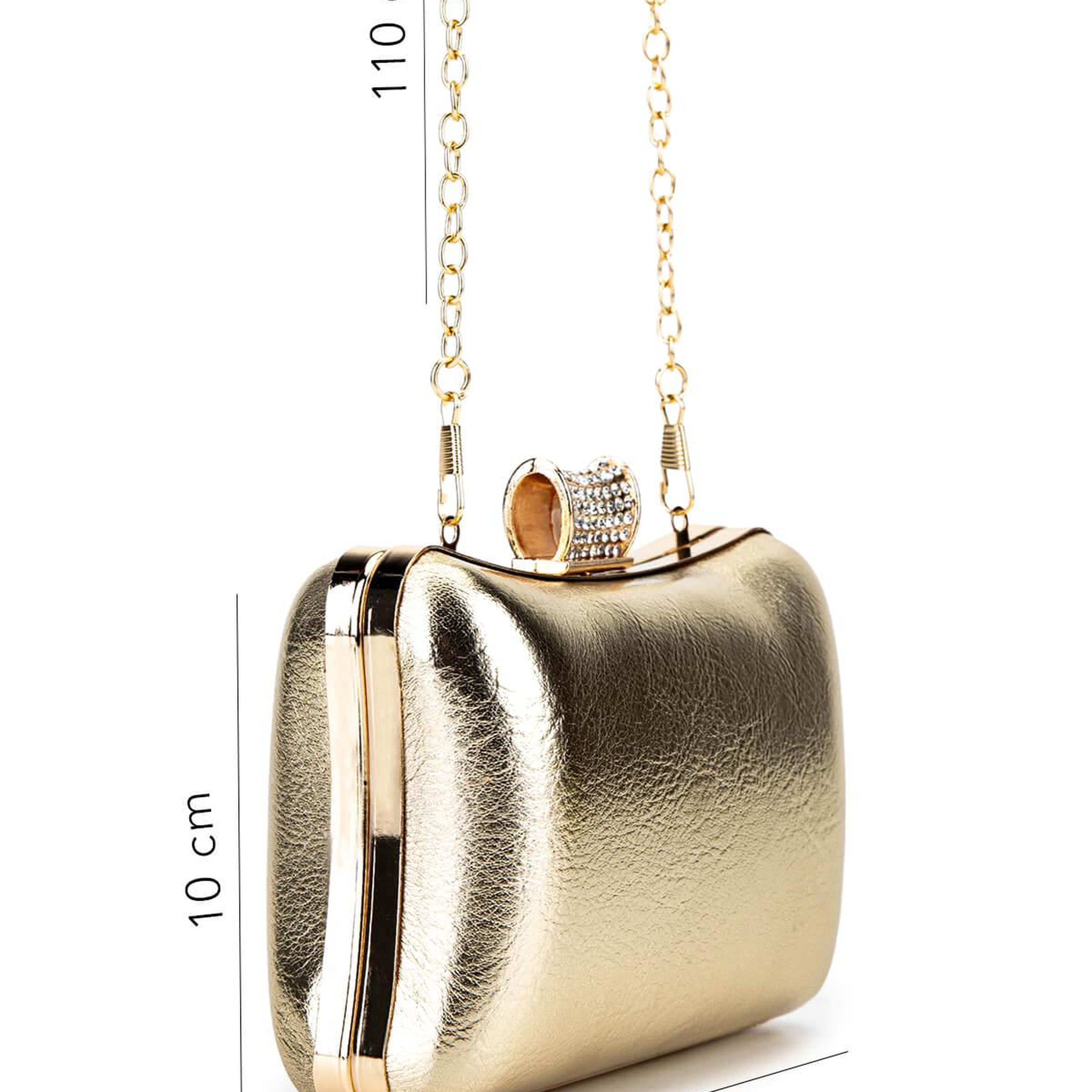 Tamer Tanca Kadın Vegan Sarı Abiye Çanta