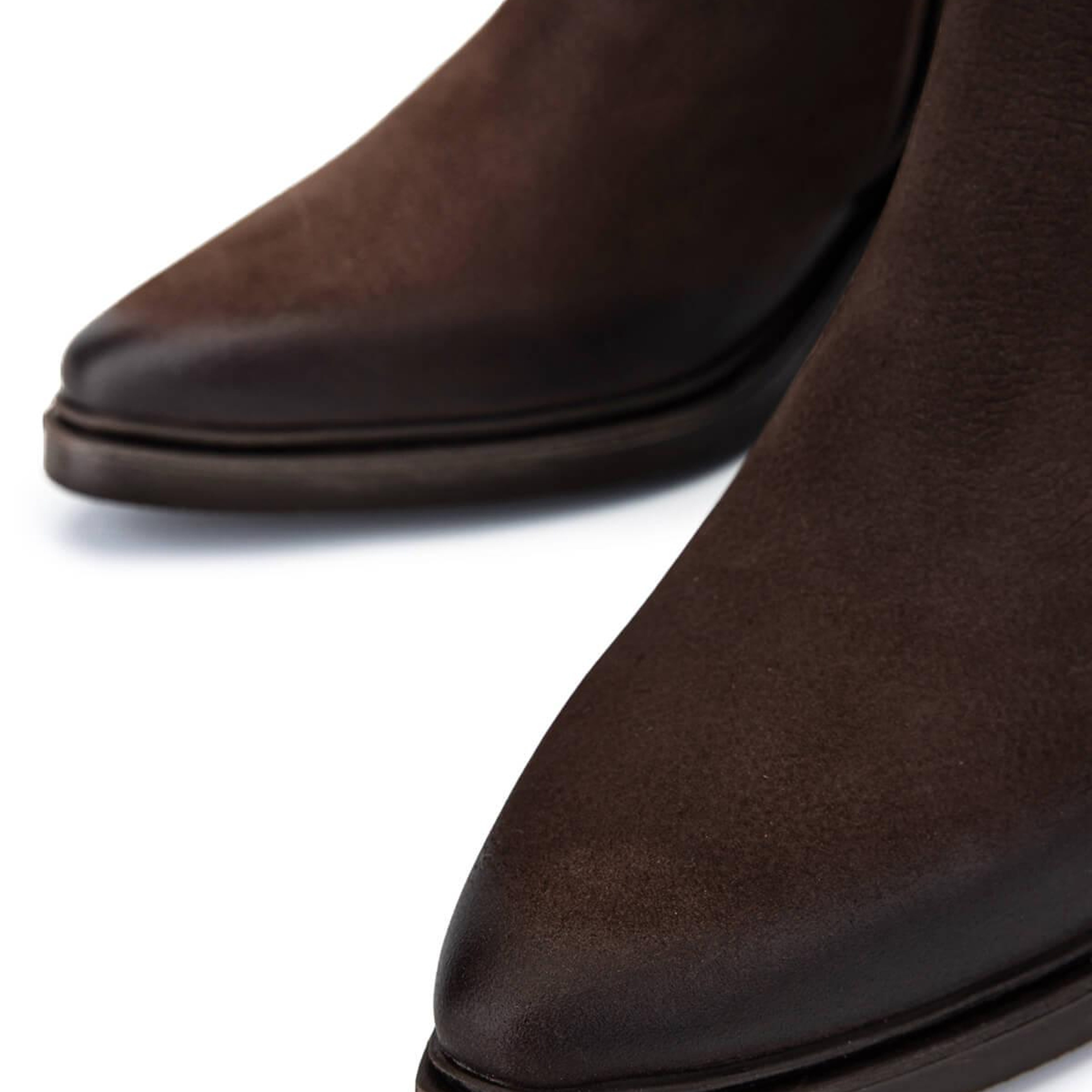 Tamer Tanca Kadın Hakiki Deri Kahverengi Topuklu Bot