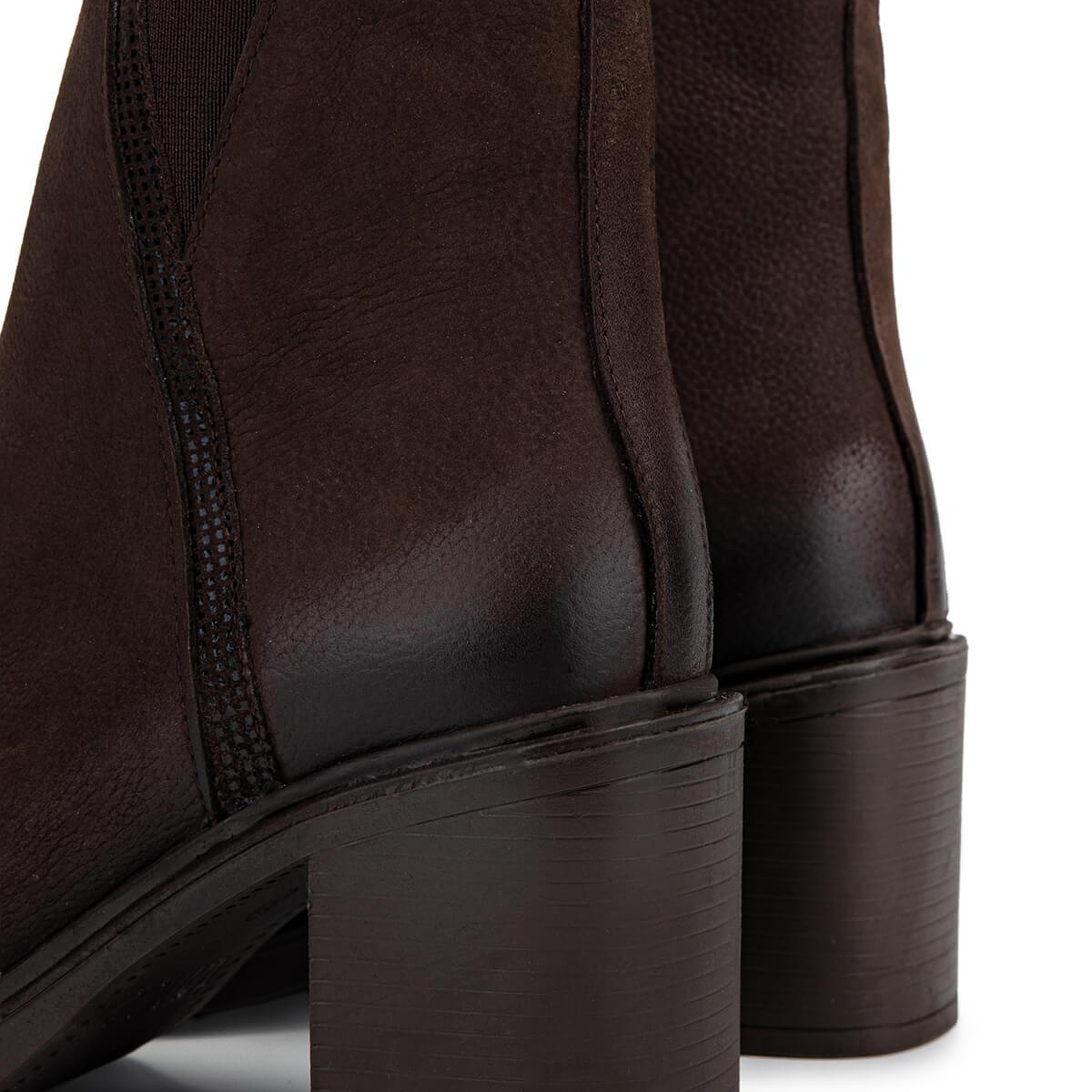 Tamer Tanca Kadın Hakiki Deri Kahverengi Topuklu Bot