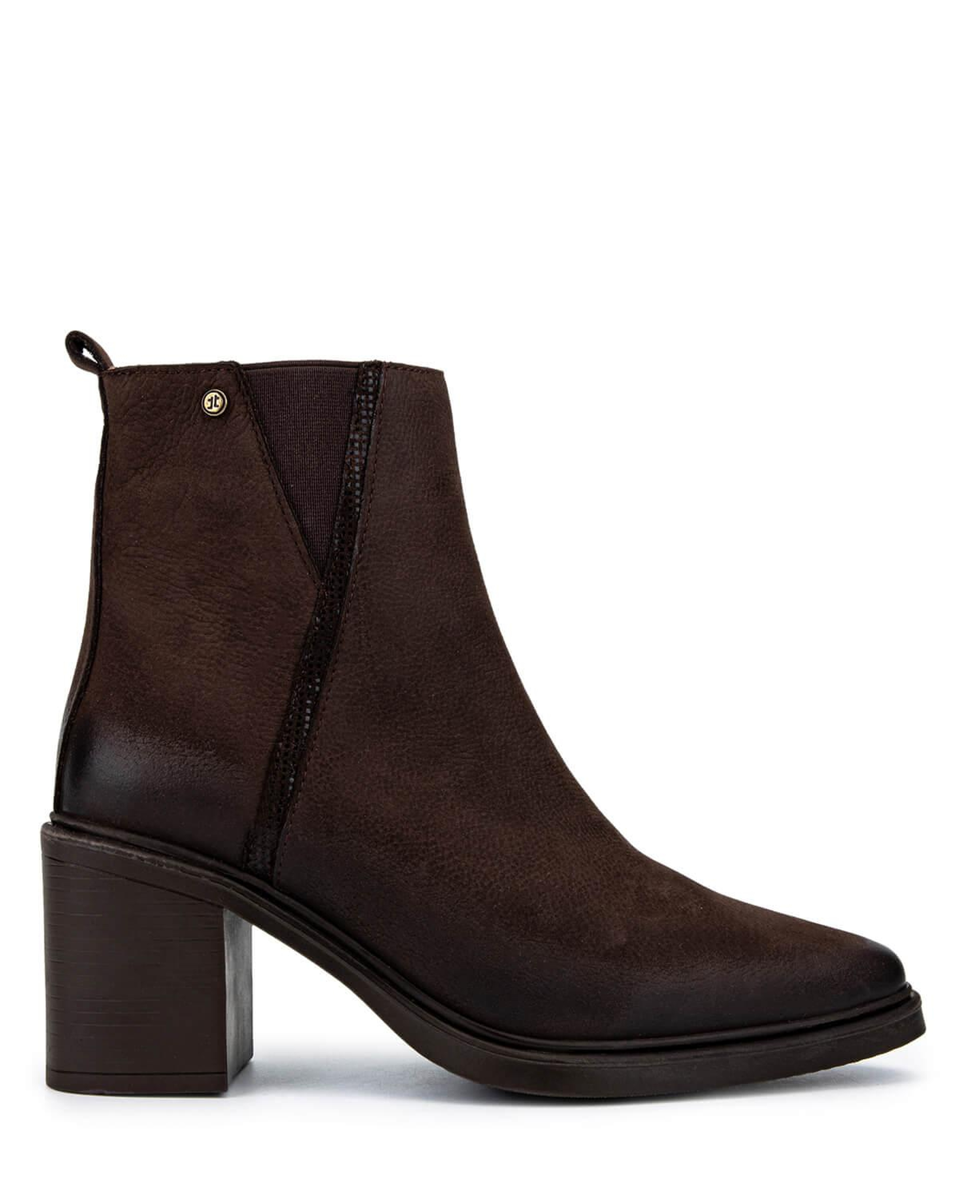 Tamer Tanca Kadın Hakiki Deri Kahverengi Topuklu Bot