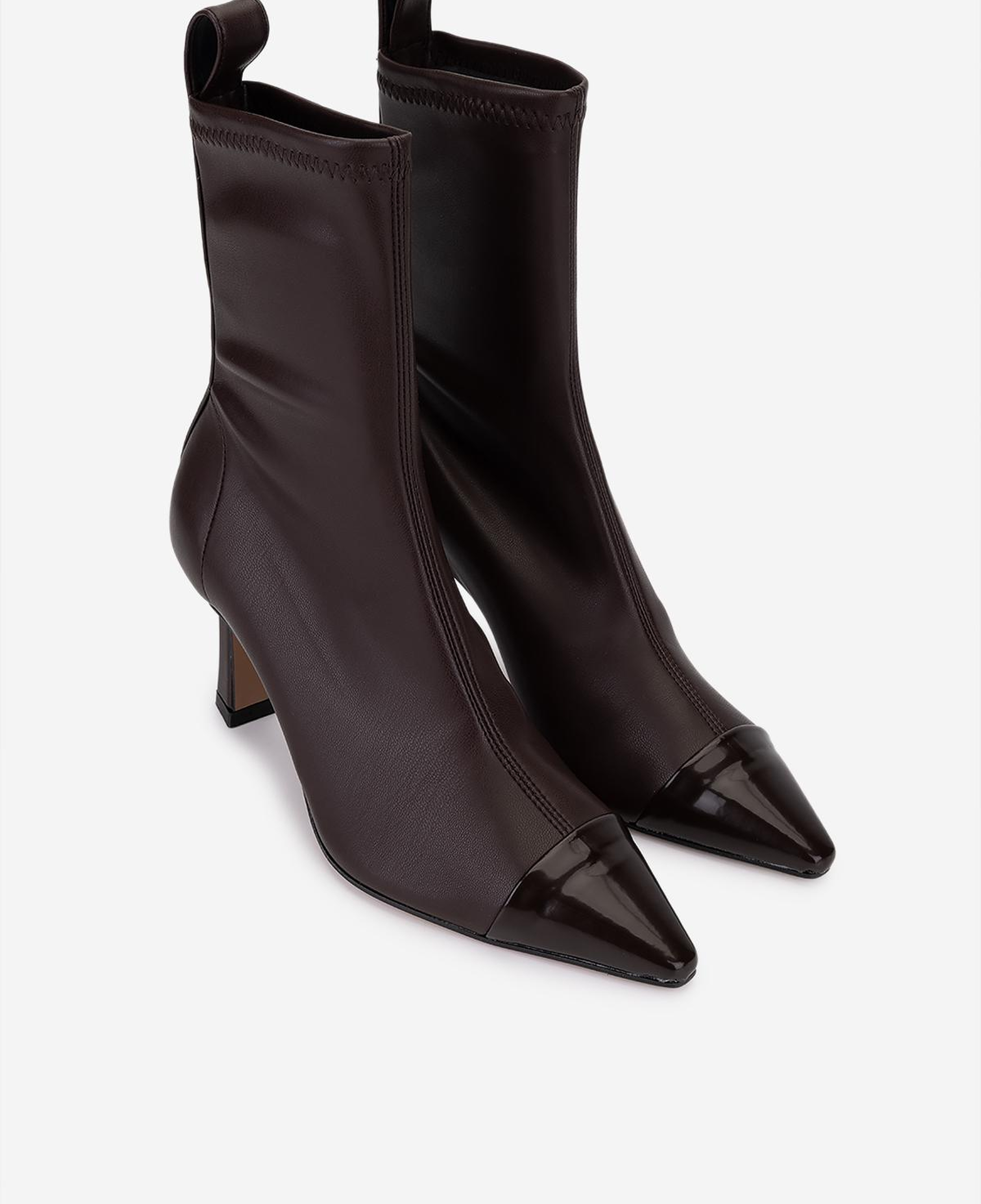 Valmenti Kadın Hakiki Deri Kahverengi Topuklu Bot