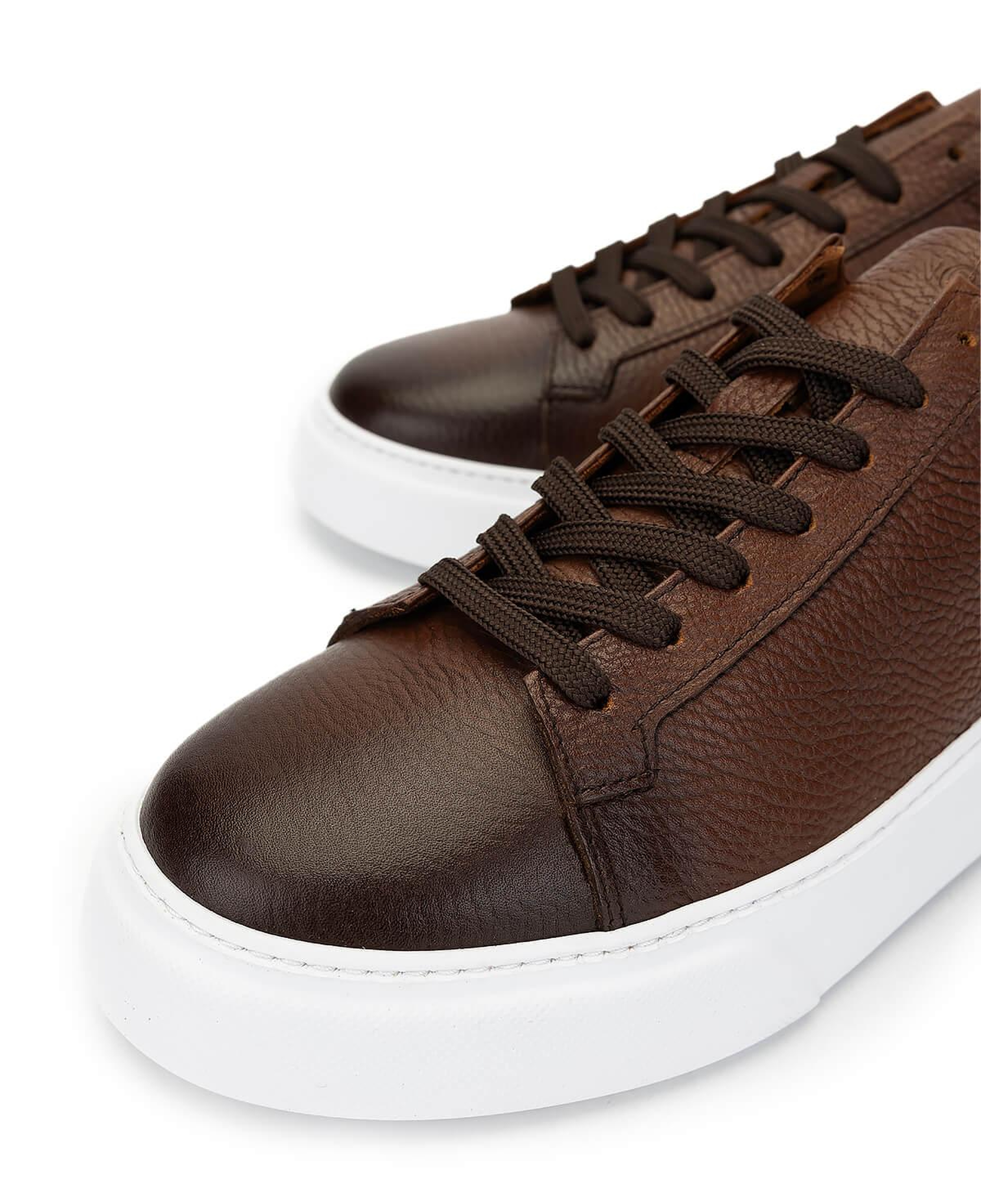 Tamer Tanca Erkek Hakiki Deri Taba Sneakers & Spor Ayakkabı