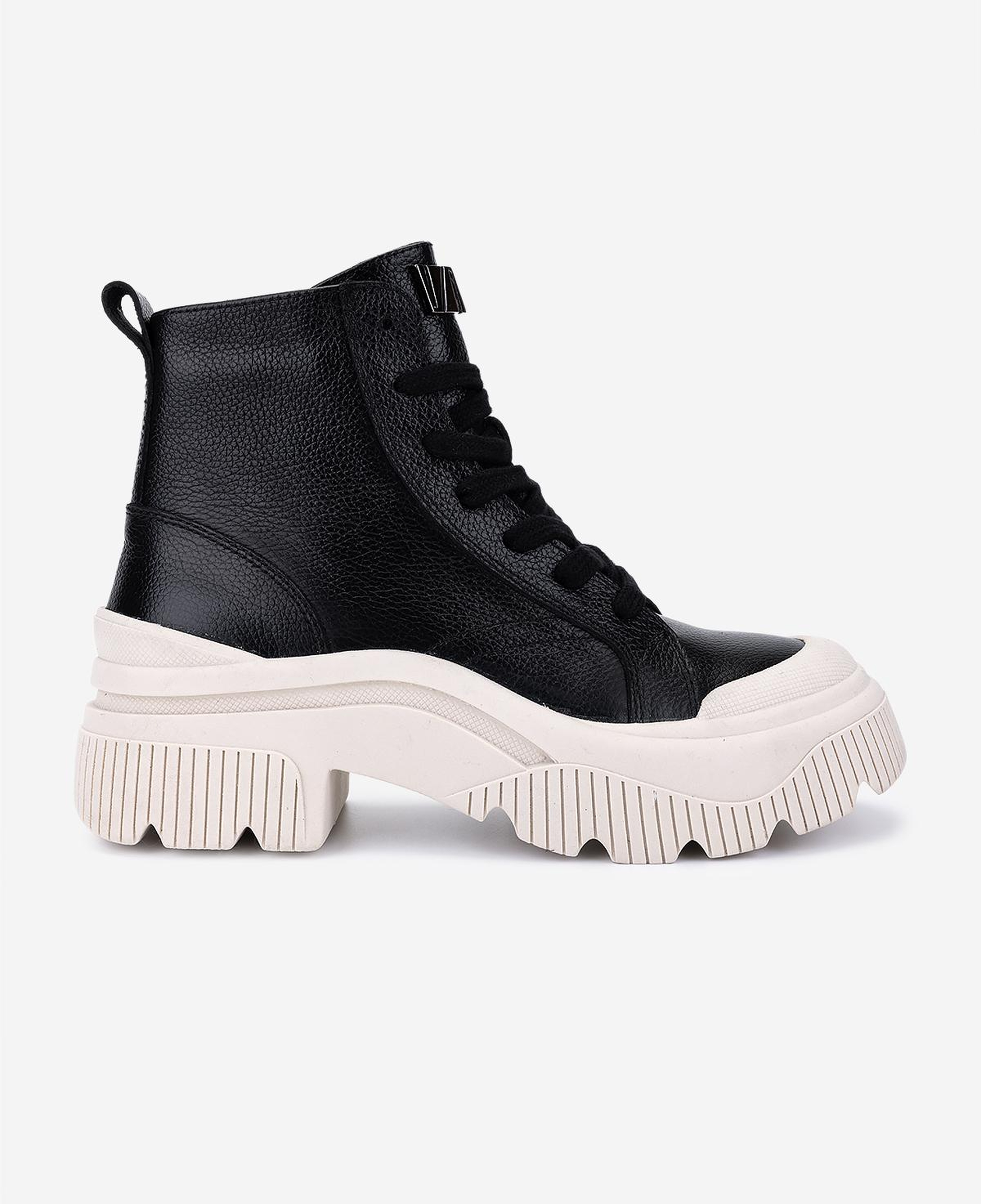 Valmenti Kadın Hakiki Deri Siyah Floter Casual Bot