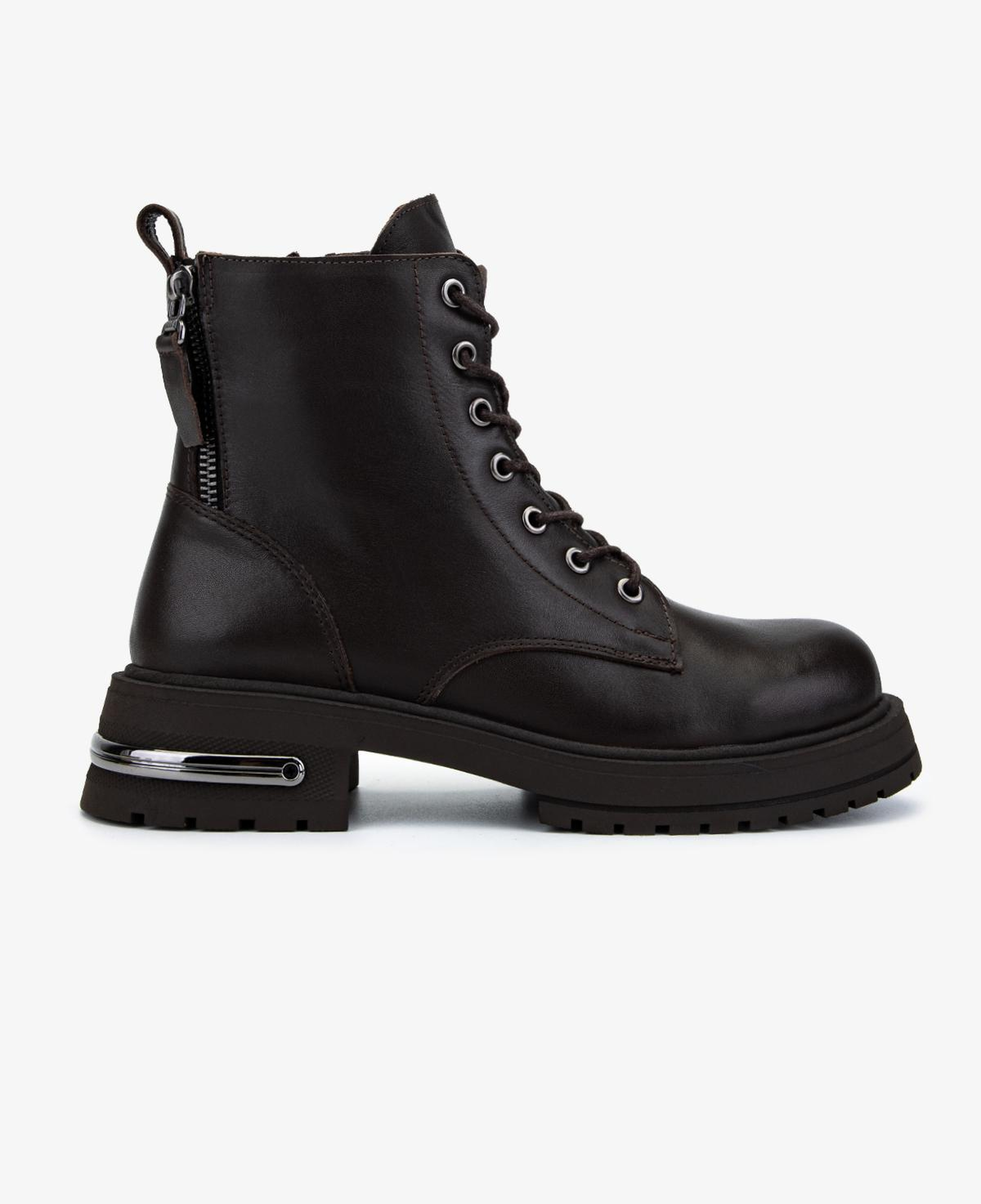 Valmenti Kadın Hakiki Deri Kahverengi Casual Bot