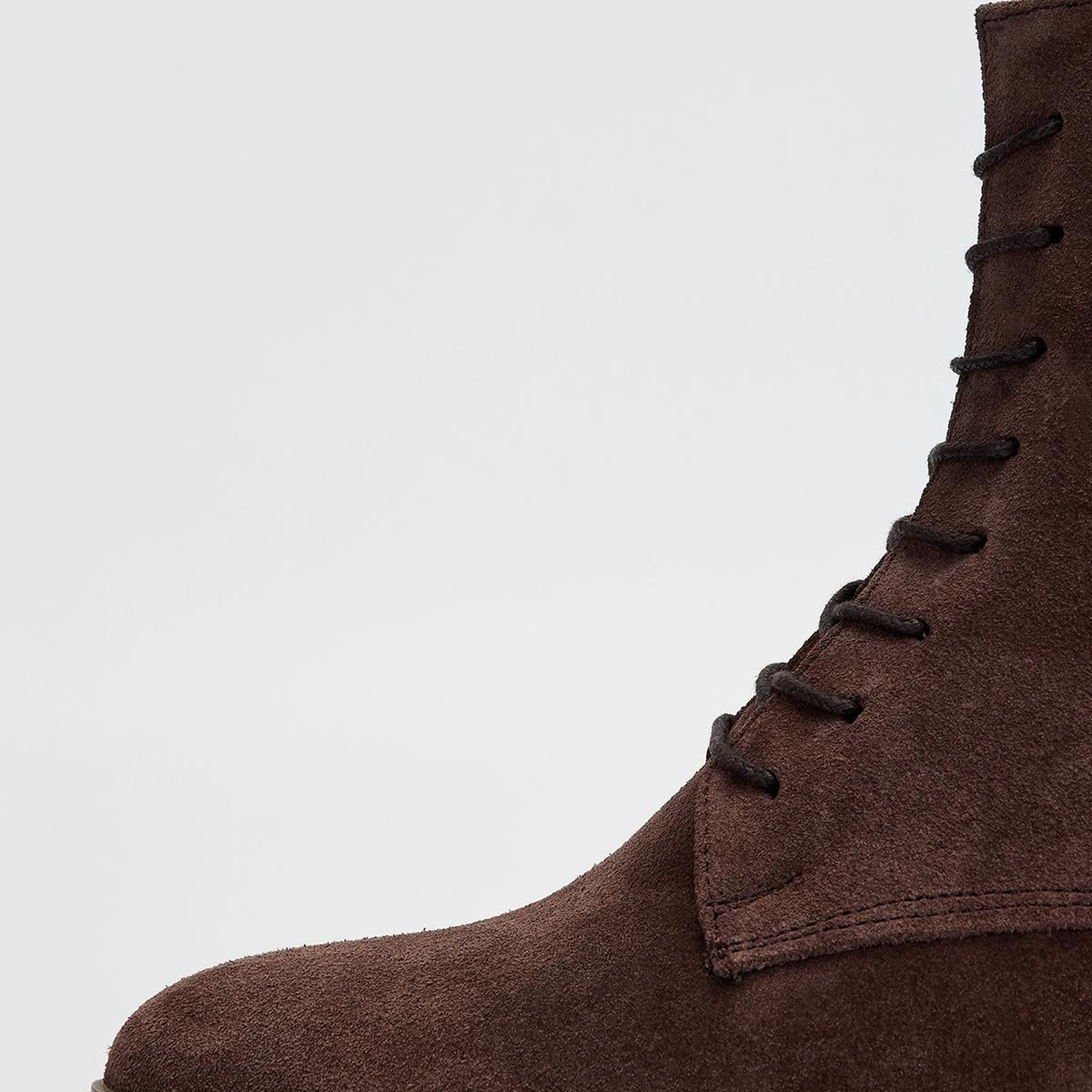 Valmenti Kadın Hakiki Deri Kahverengi Süet Topuklu Bot