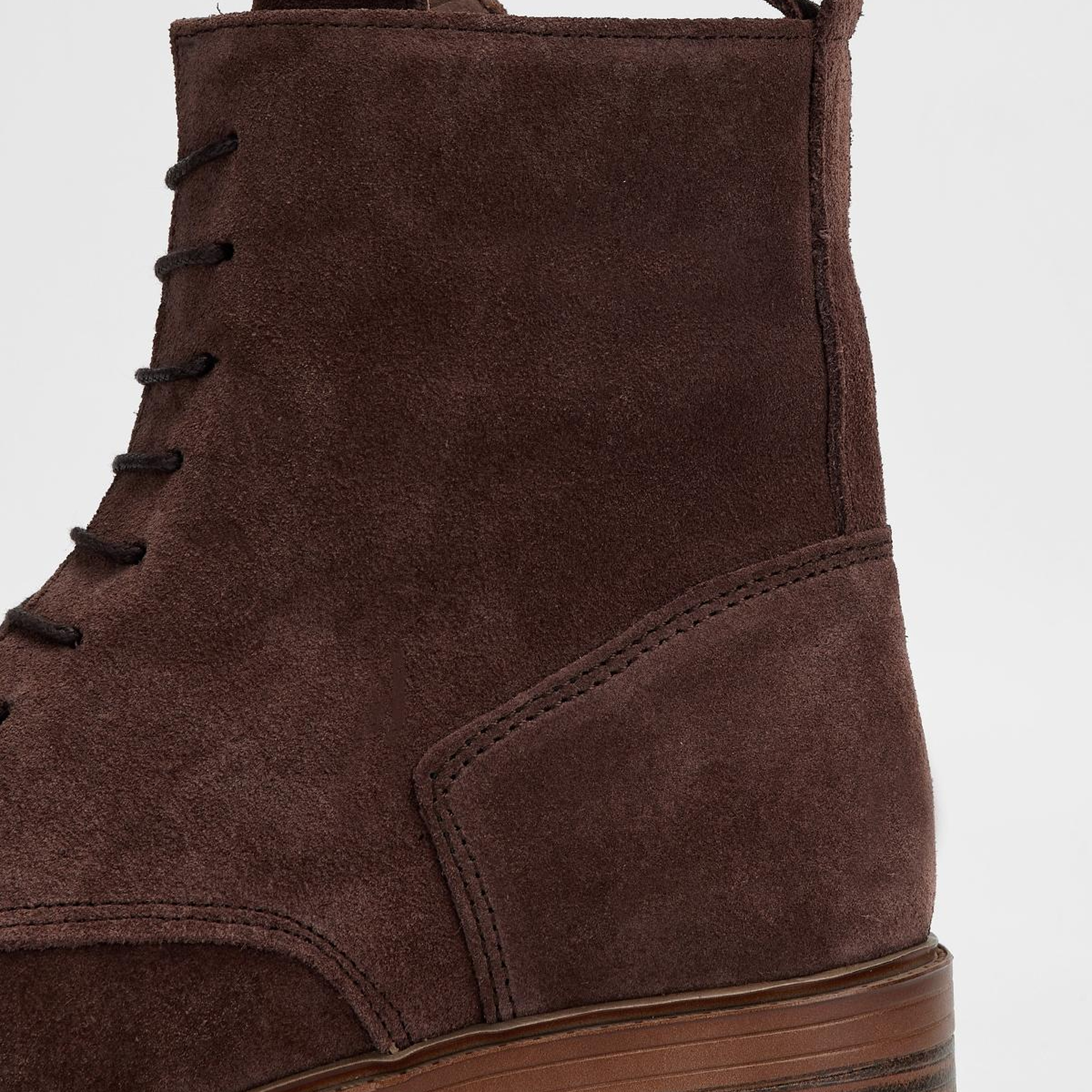 Valmenti Kadın Hakiki Deri Kahverengi Süet Topuklu Bot