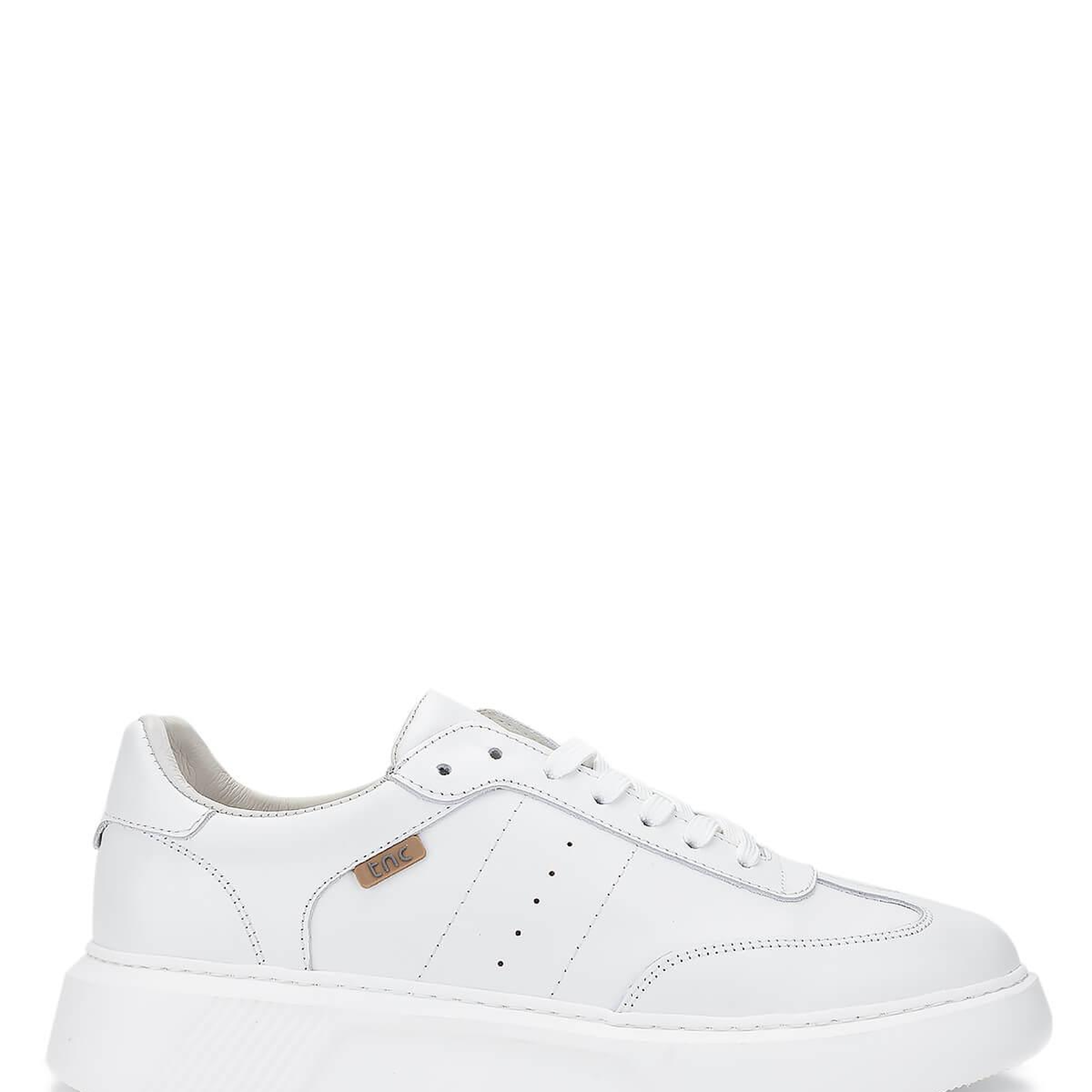 Tamer Tanca Erkek Hakiki Deri Beyaz Sneakers & Spor Ayakkabı