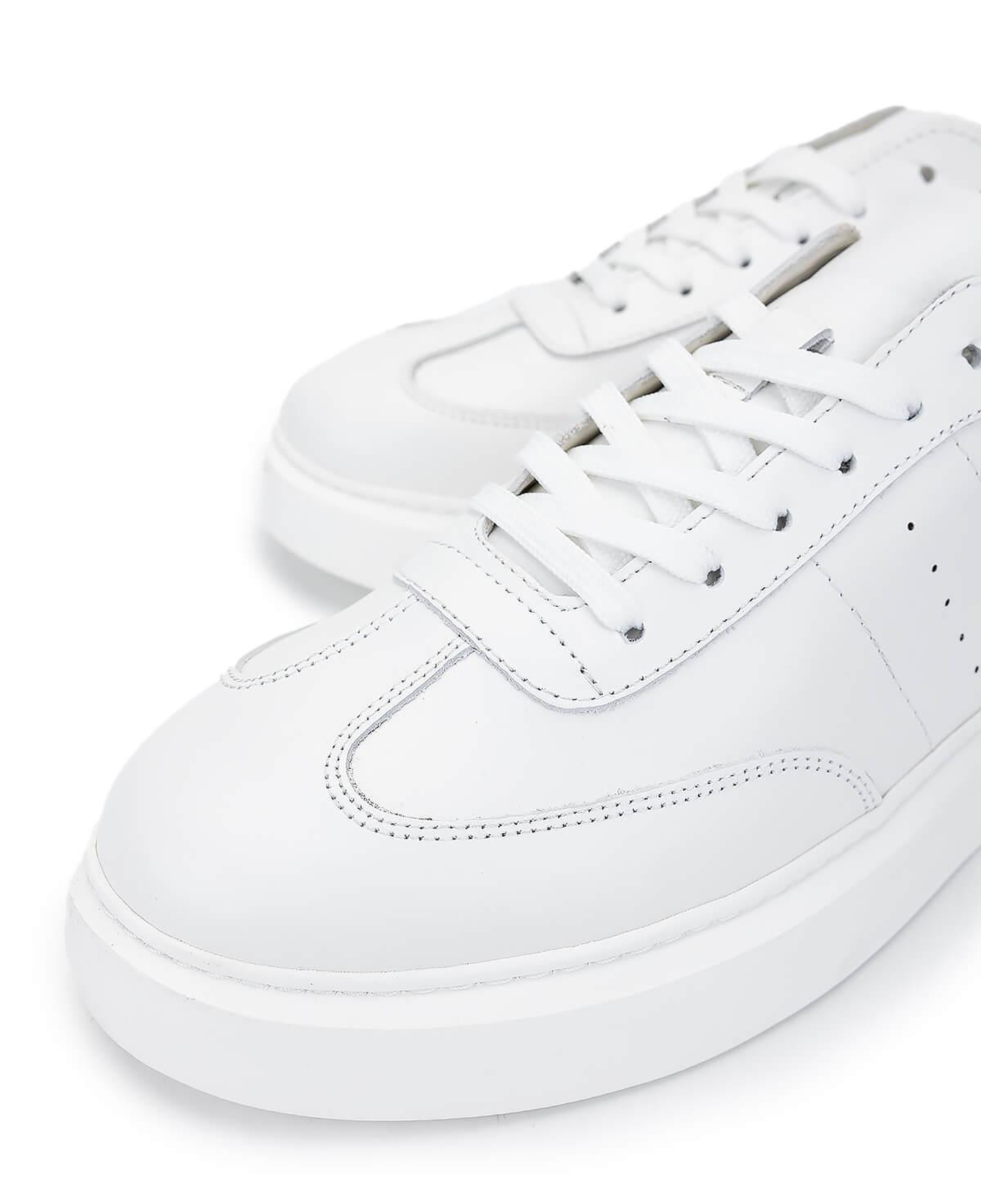 Tamer Tanca Erkek Hakiki Deri Beyaz Sneakers & Spor Ayakkabı