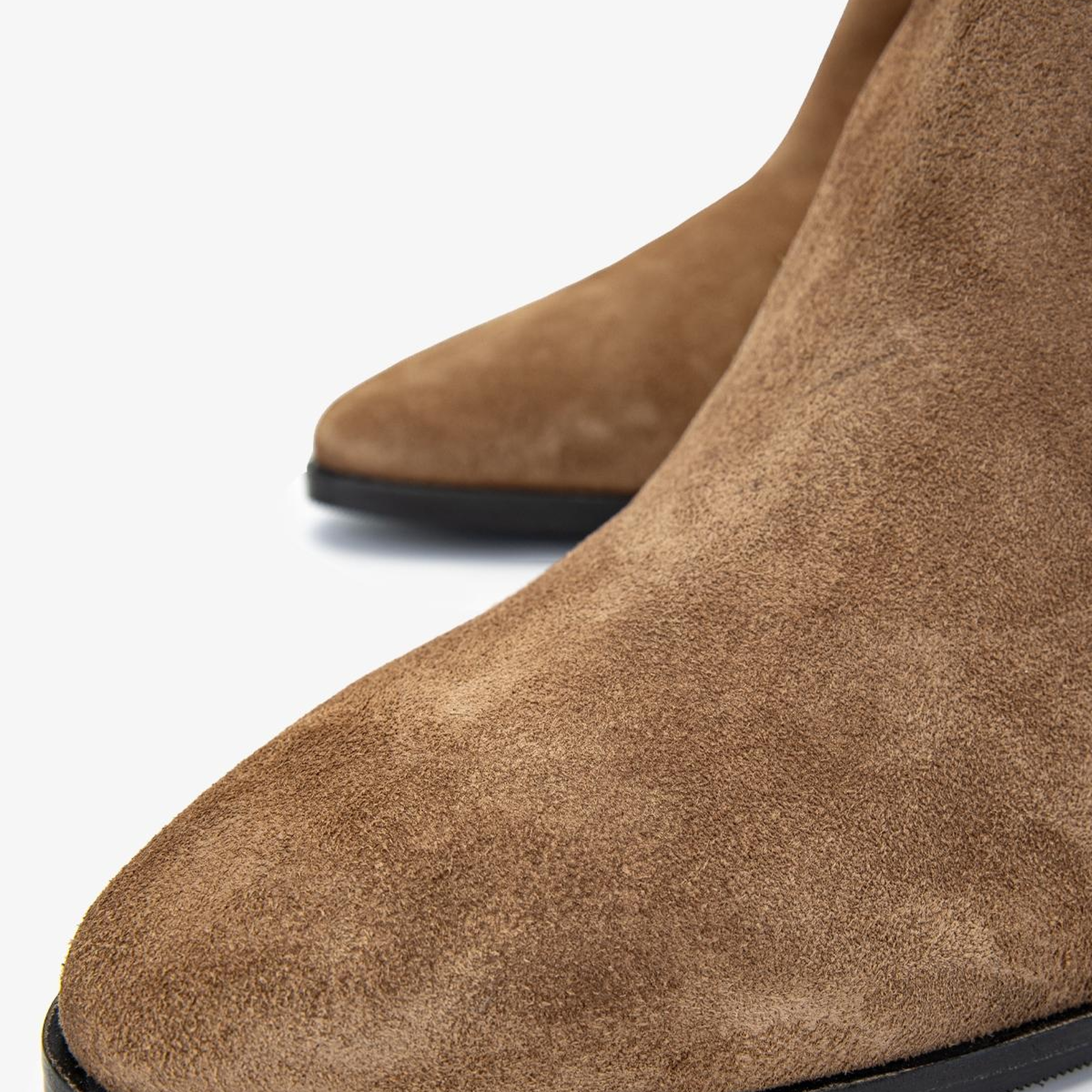 Valmenti Kadın Hakiki Deri Taba Topuklu Bot