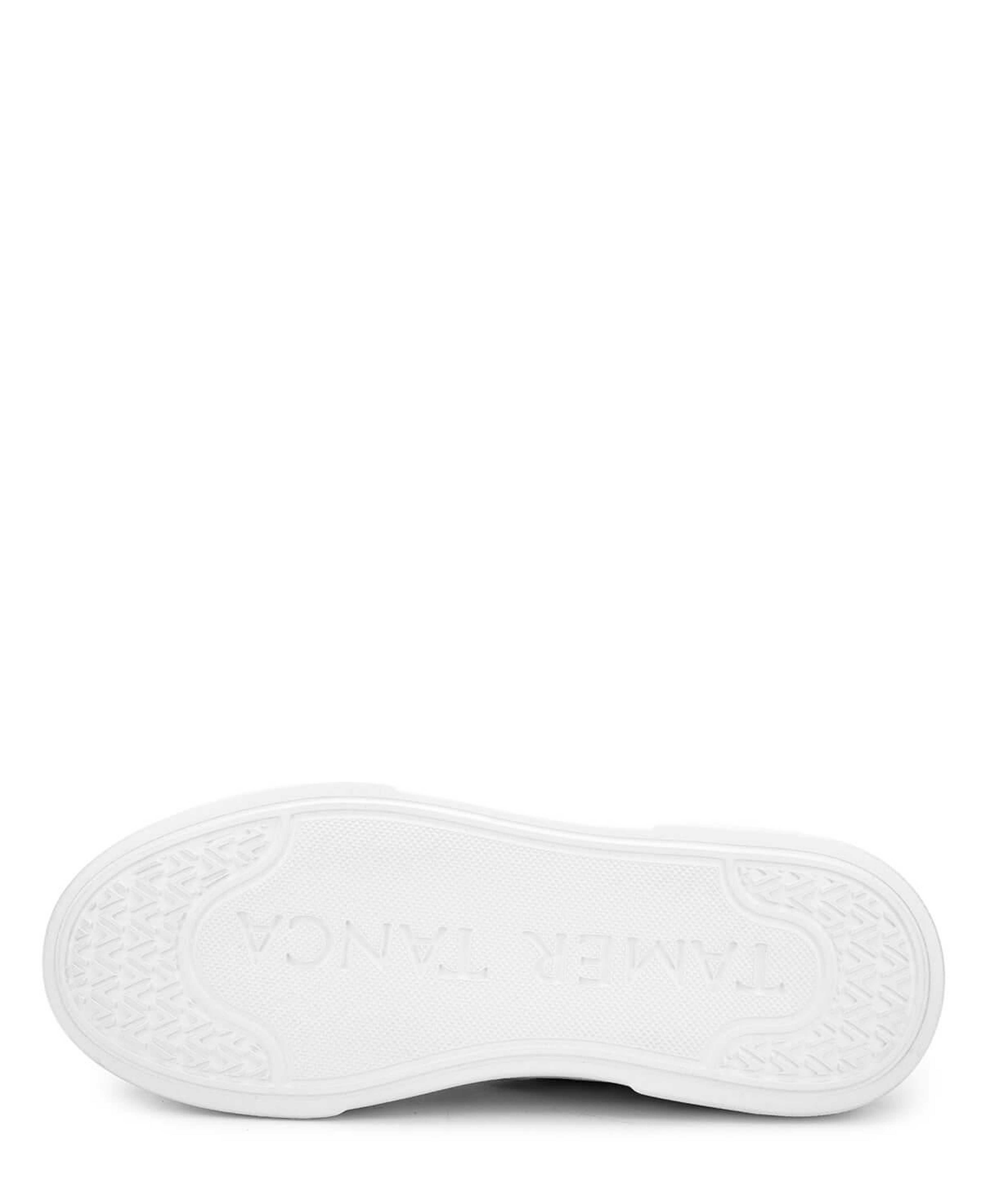 Tamer Tanca Erkek Hakiki Deri Beyaz Sneakers & Spor Ayakkabı