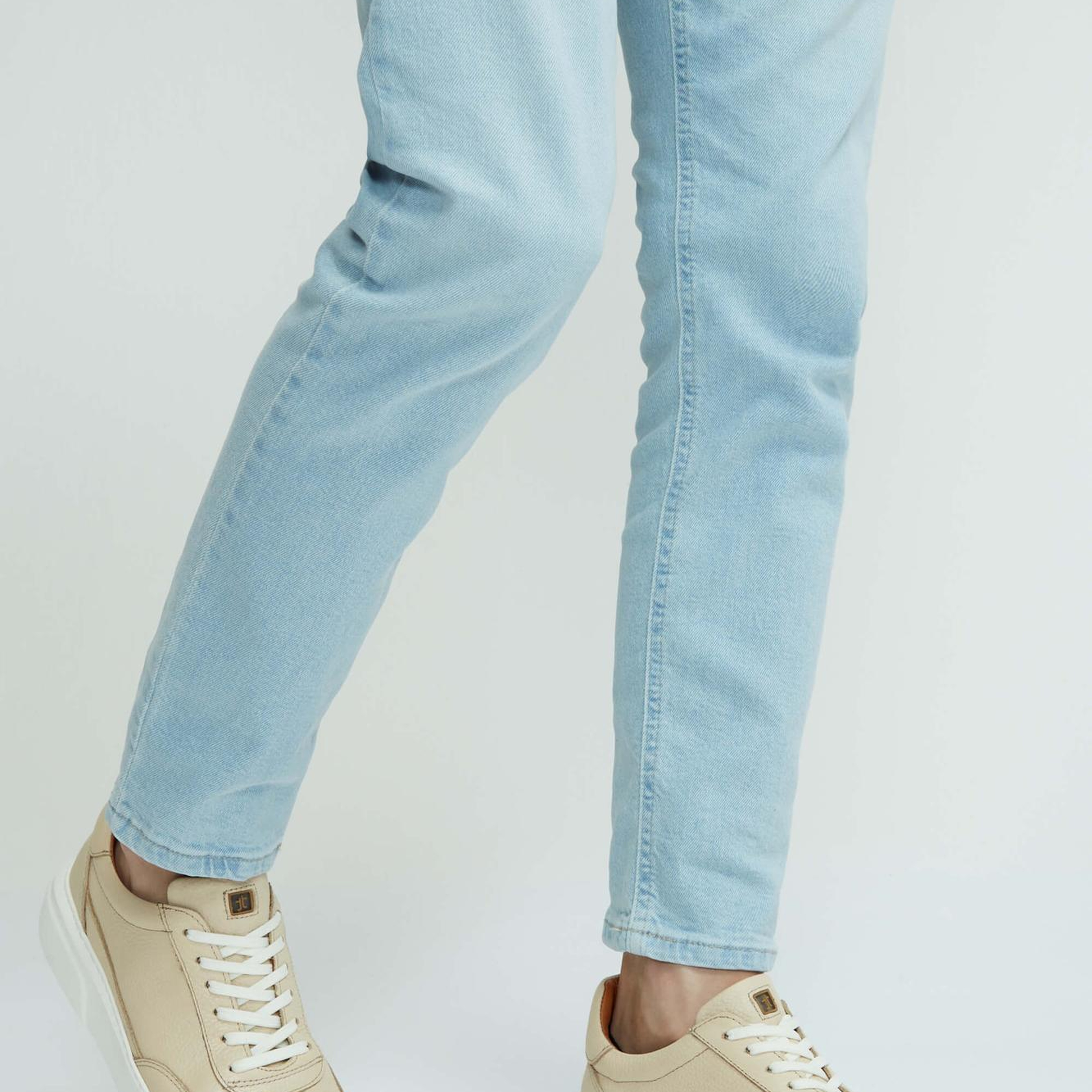 Tamer Tanca Erkek Hakiki Deri Bej Sneakers & Spor Ayakkabı