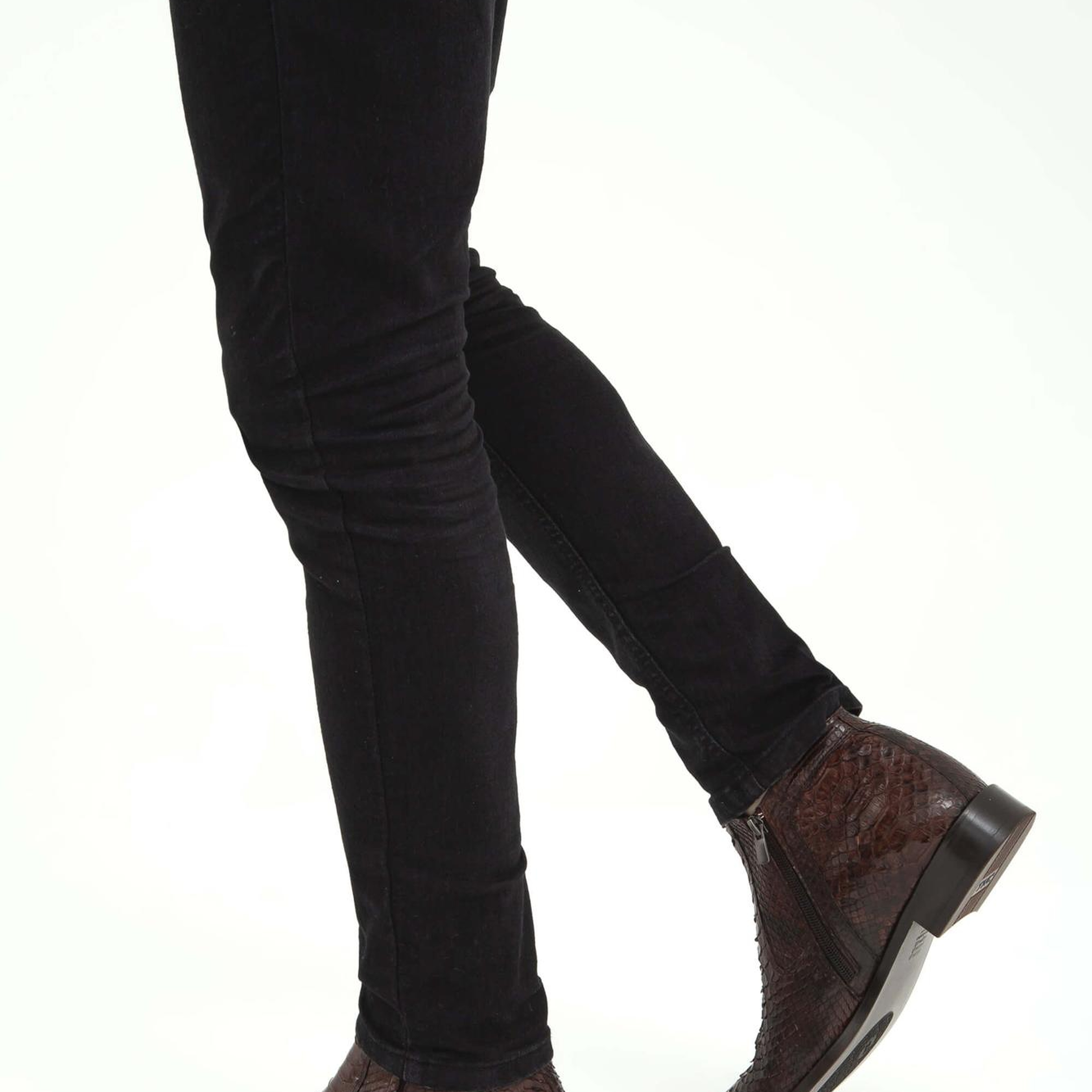 Tamer Tanca Erkek Hakiki Deri Kahverengi Klasik Bot