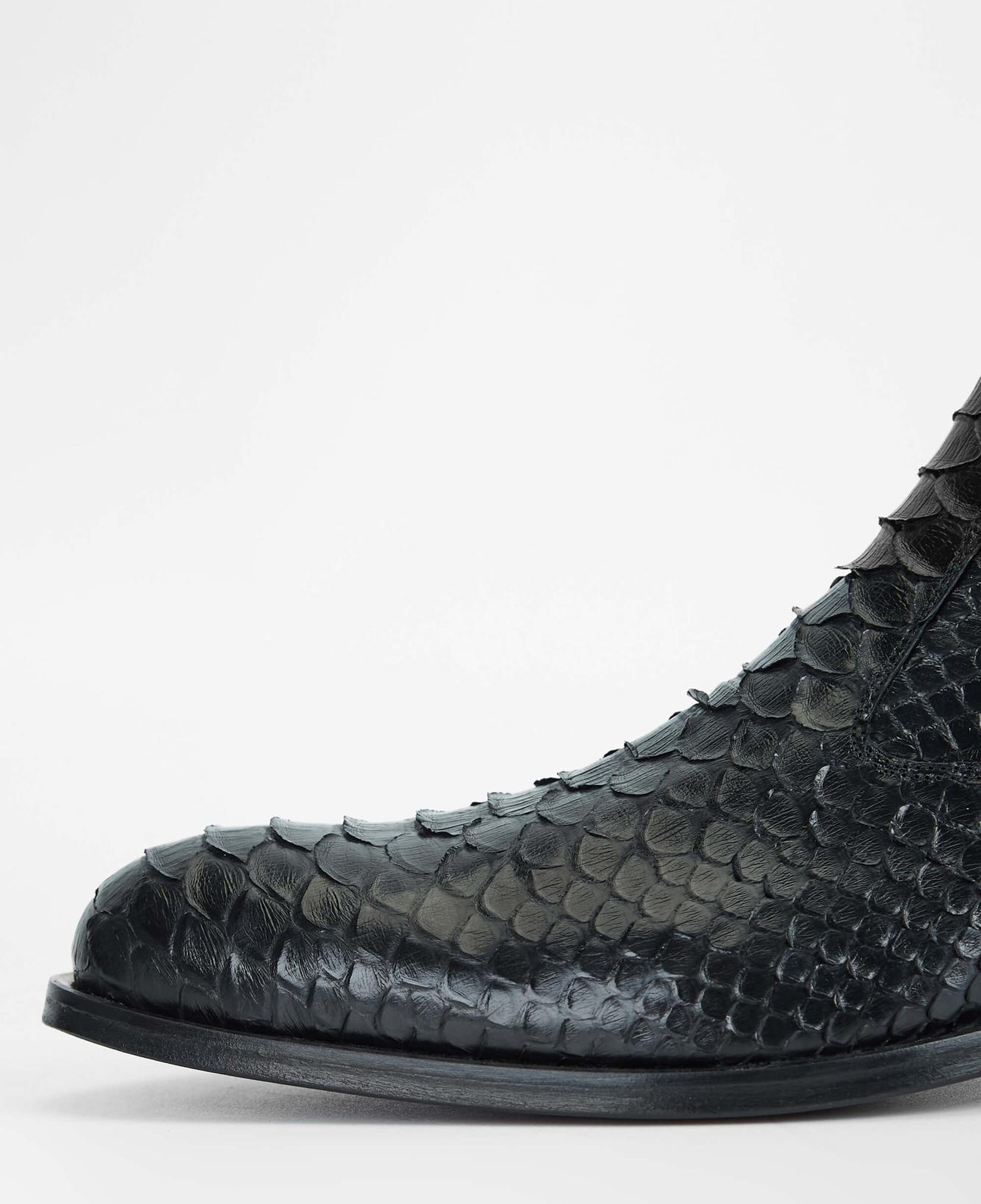 Tamer Tanca Erkek Hakiki Deri Siyah Klasik Bot