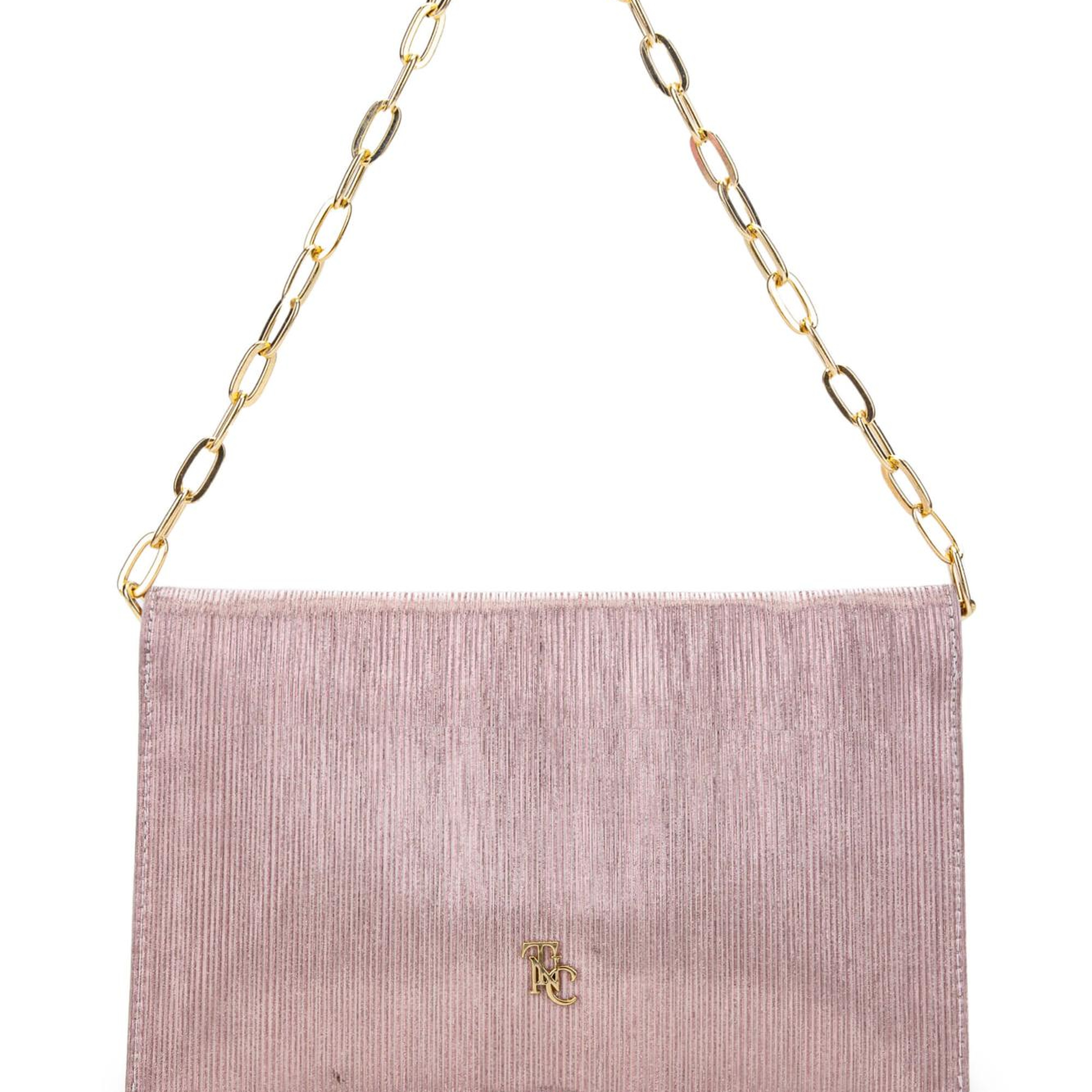 Tamer Tanca Kadın Vegan Pembe Omuz Çanta