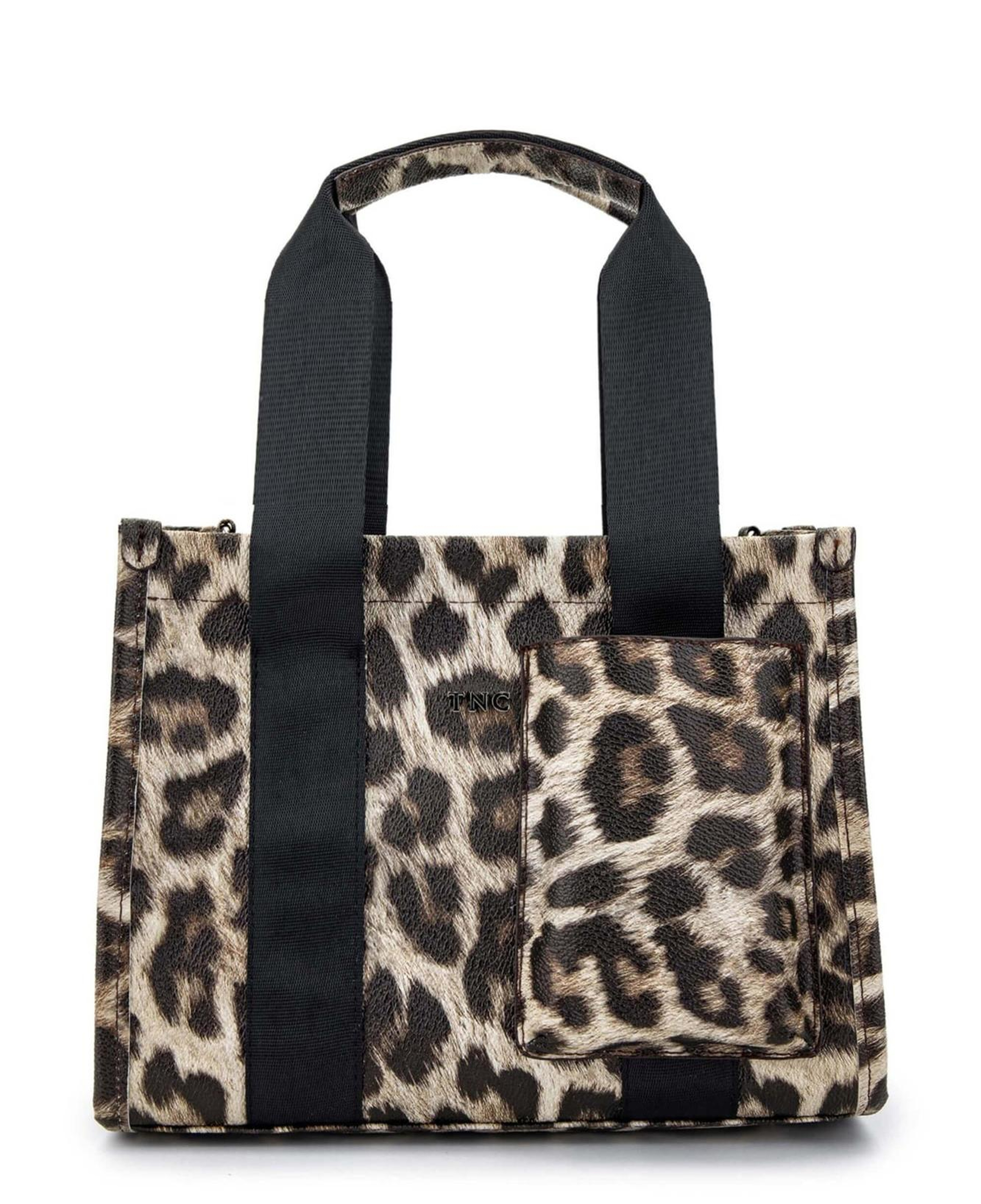 Tamer Tanca Kadın Vegan Leopar Omuz Çanta