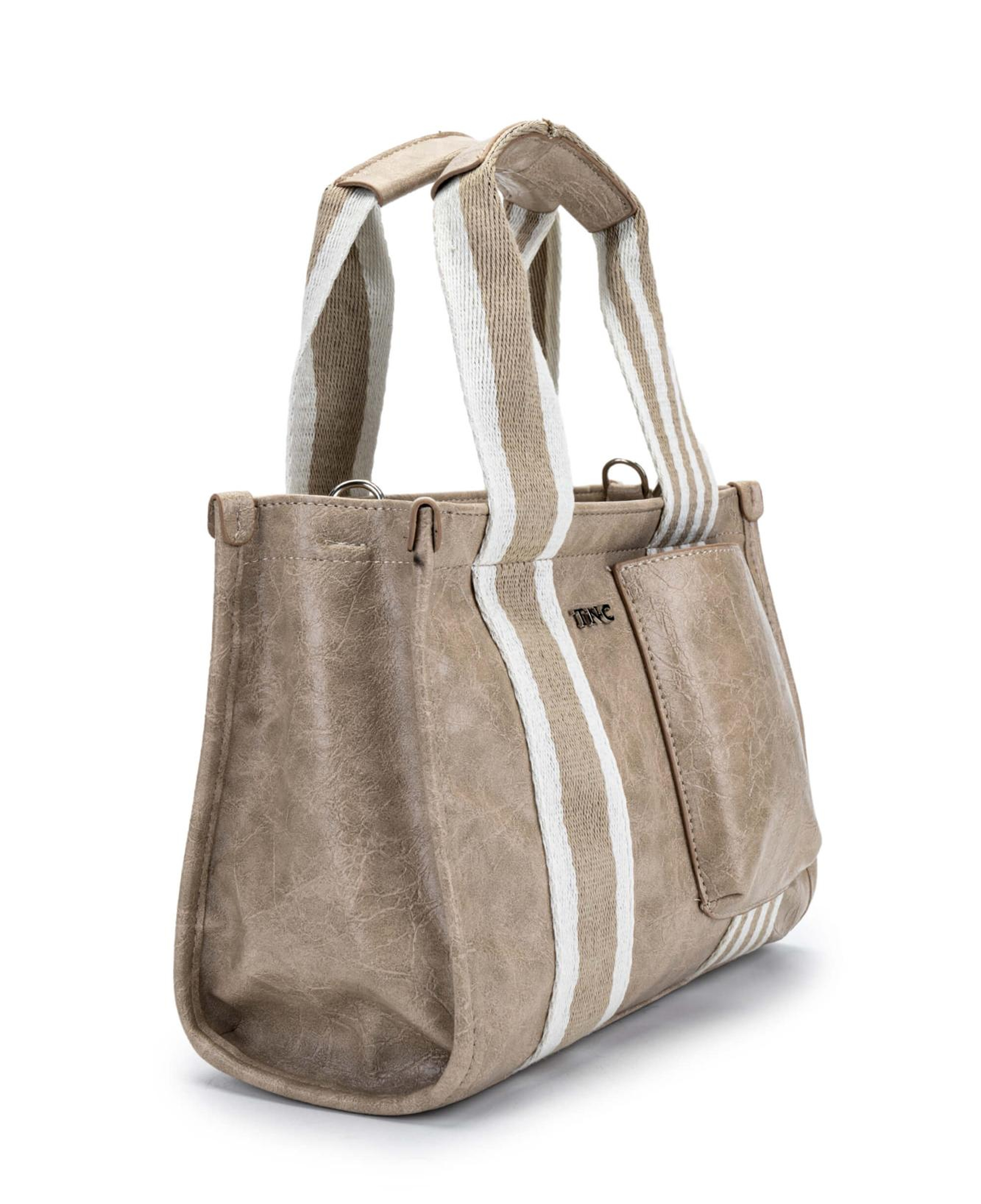 Tamer Tanca Kadın Vegan Bej Omuz Çanta