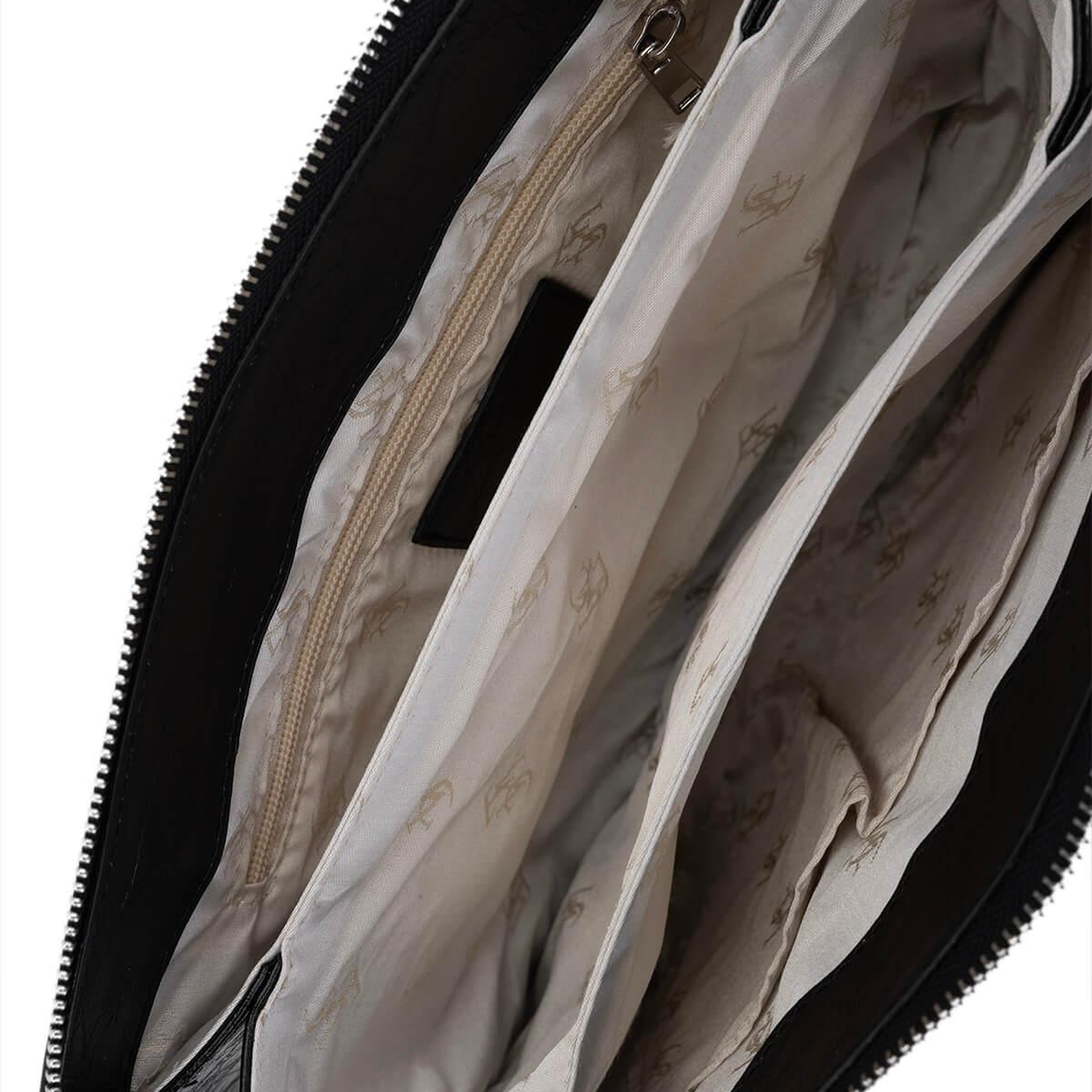 Tamer Tanca Kadın Suni Deri Siyah Rugan Kol Çantası