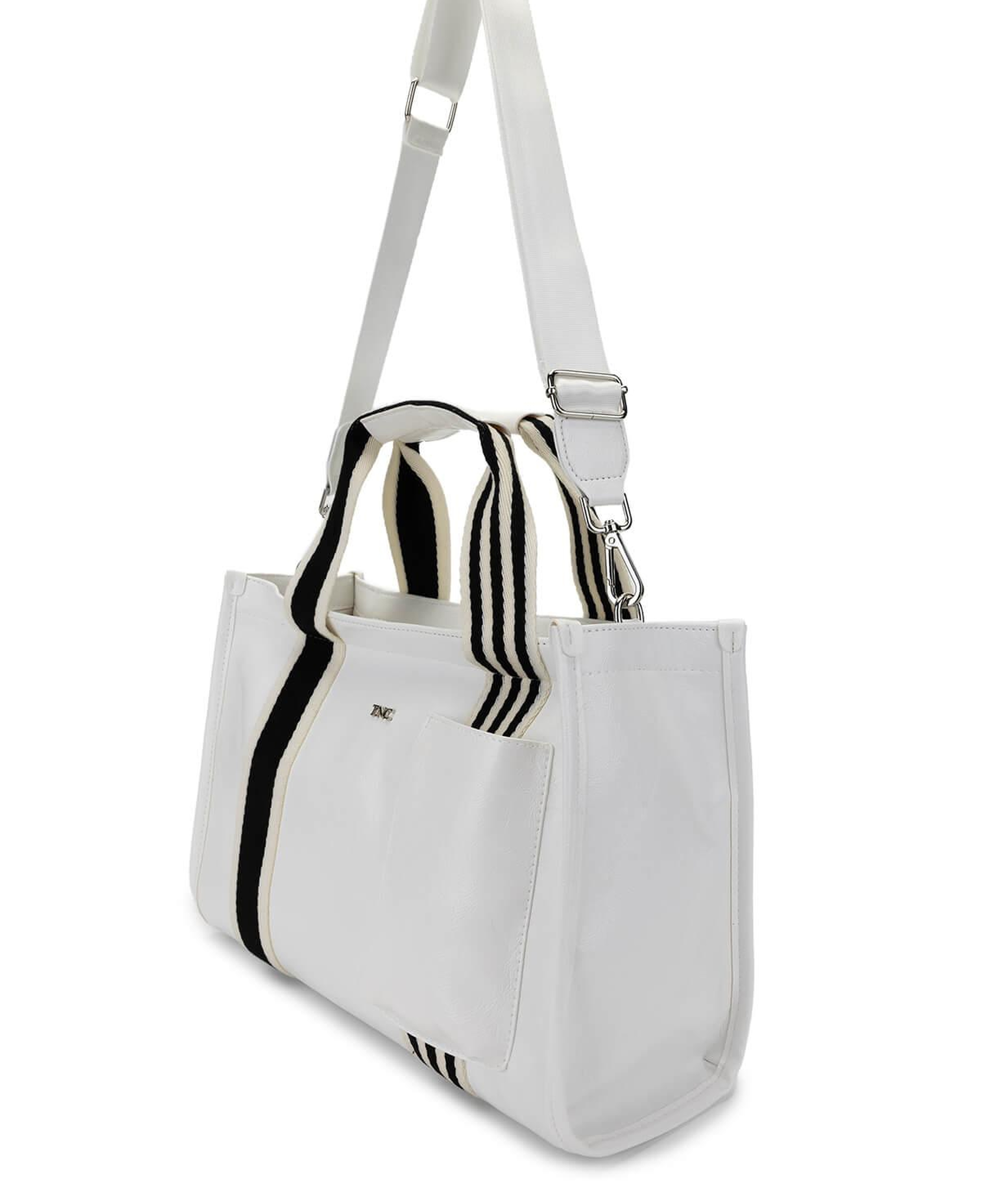 Tamer Tanca Kadın Vegan Beyaz Omuz Çanta