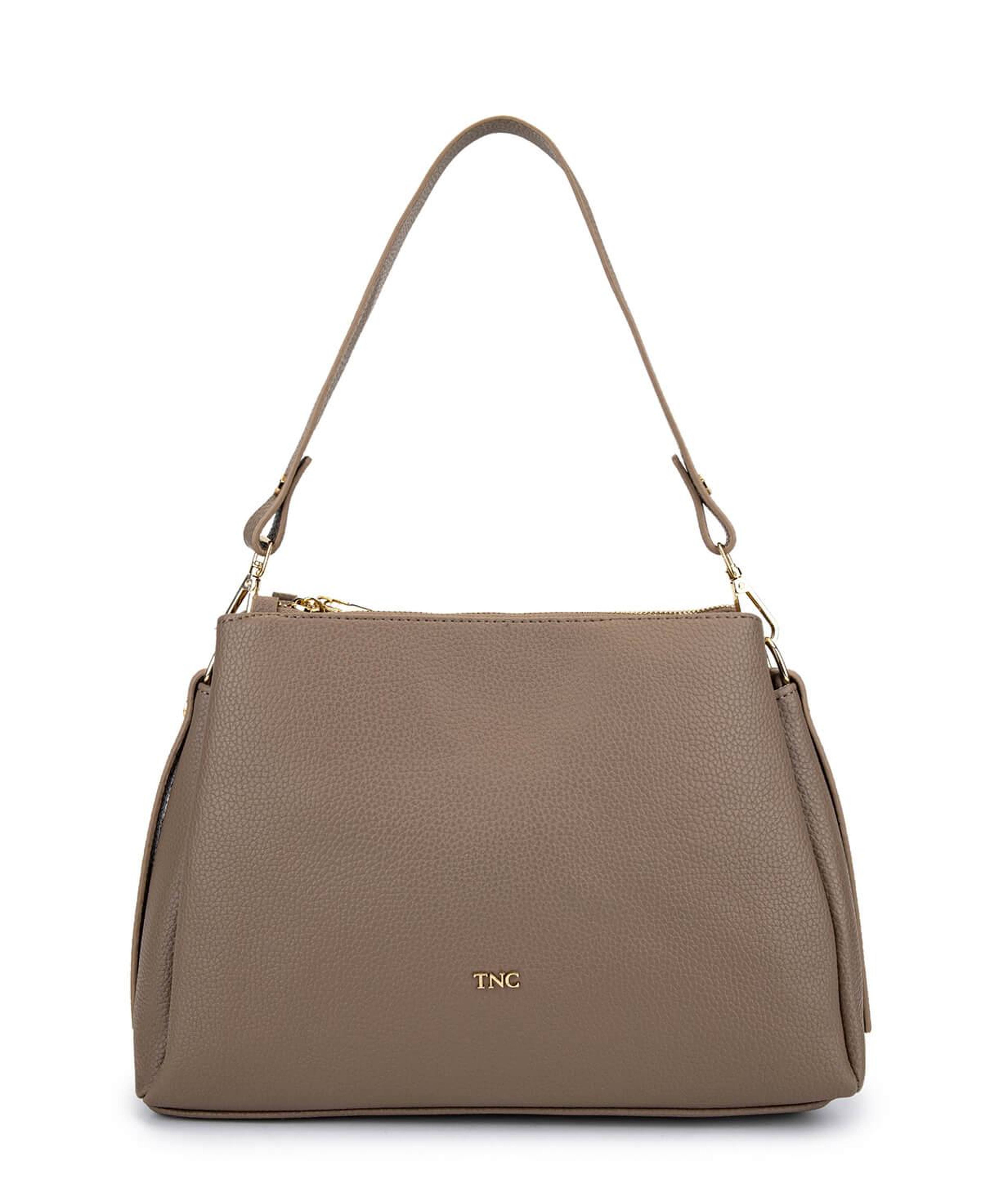 Tamer Tanca Kadın Suni Deri Vizon Floter Kol Çantası