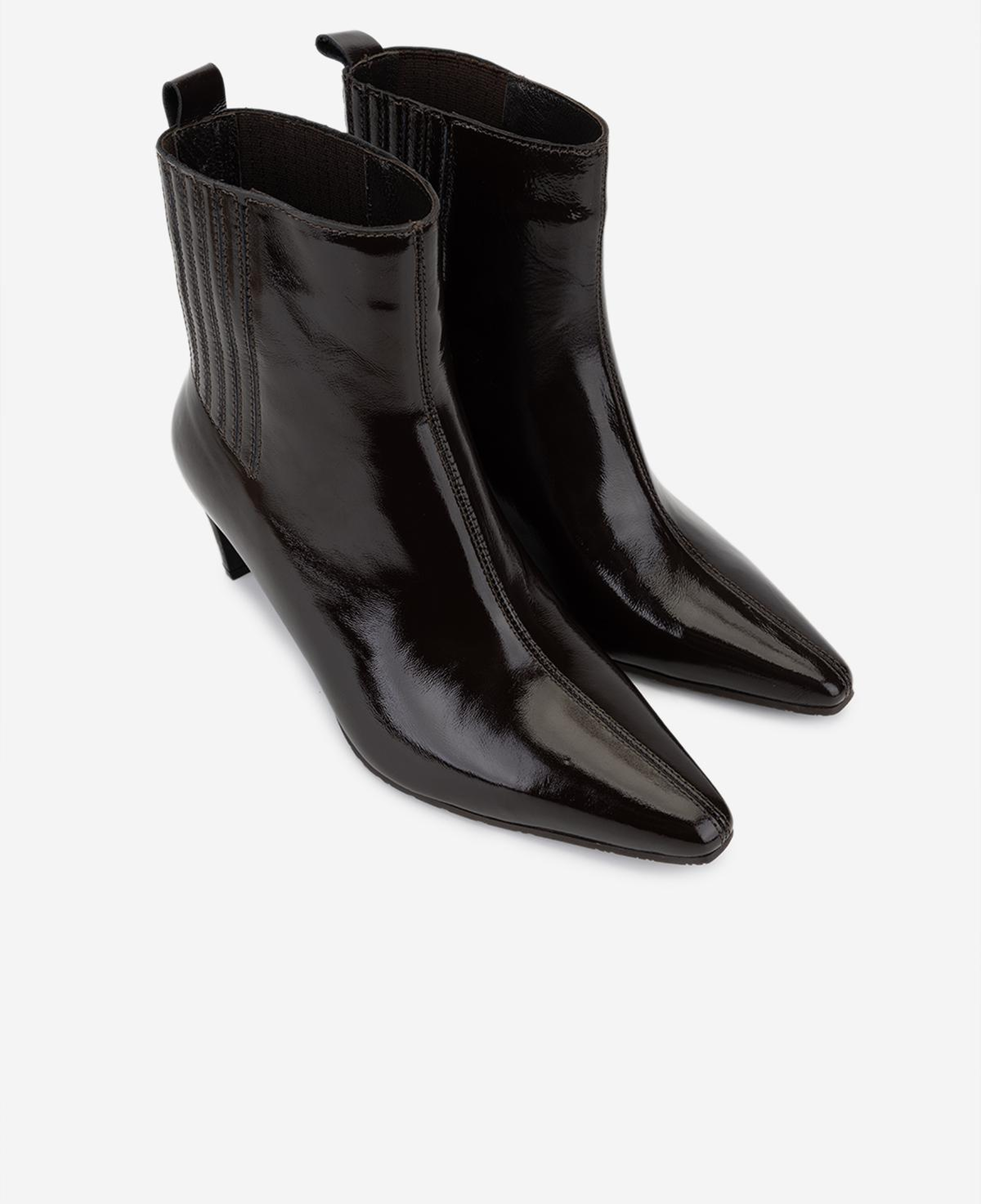 Valmenti Kadın Hakiki Deri Kahverengi Topuklu Bot