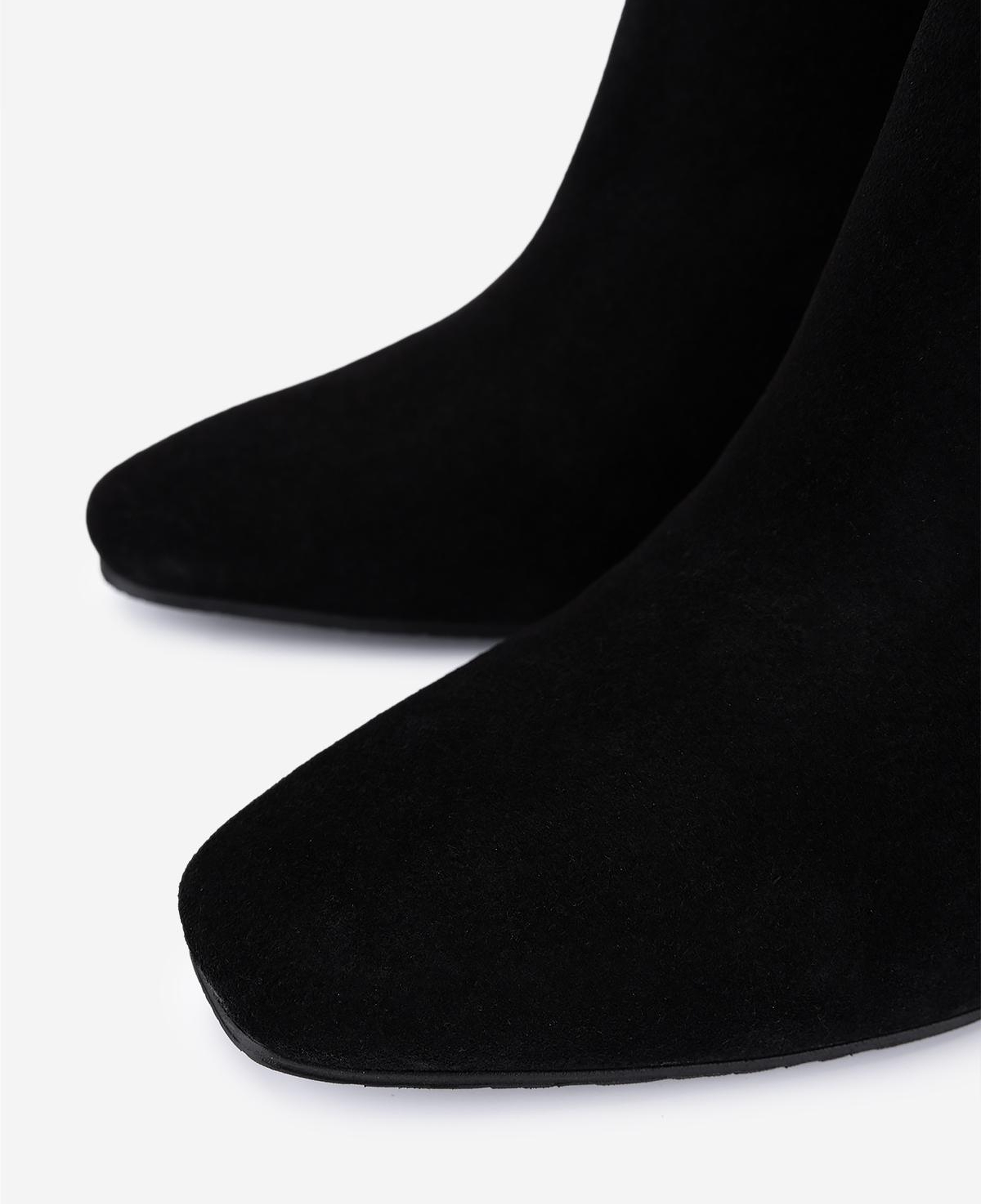 Valmenti Kadın Hakiki Deri Siyah Topuklu Bot