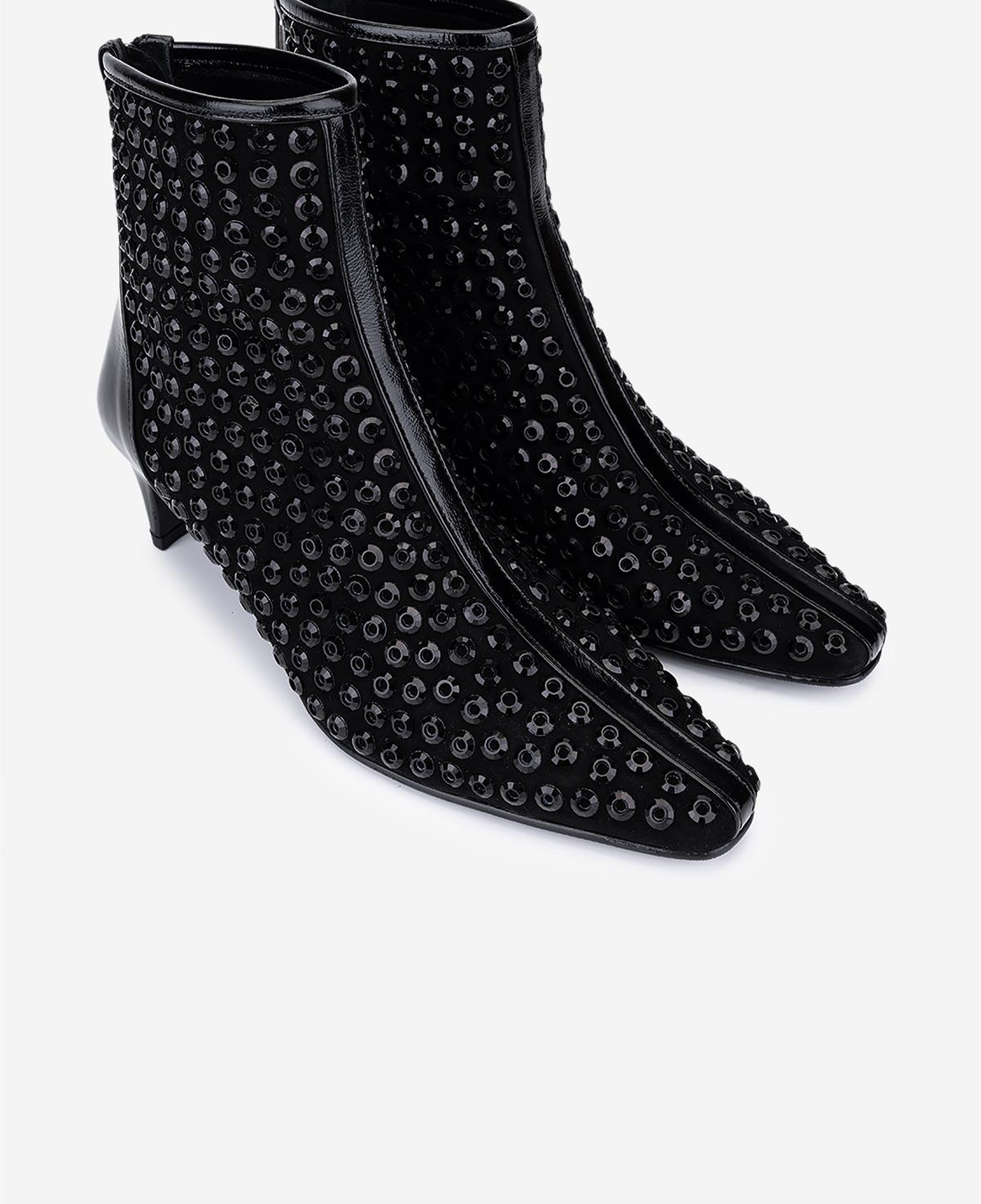 Valmenti Kadın Hakiki Deri Siyah Topuklu Bot