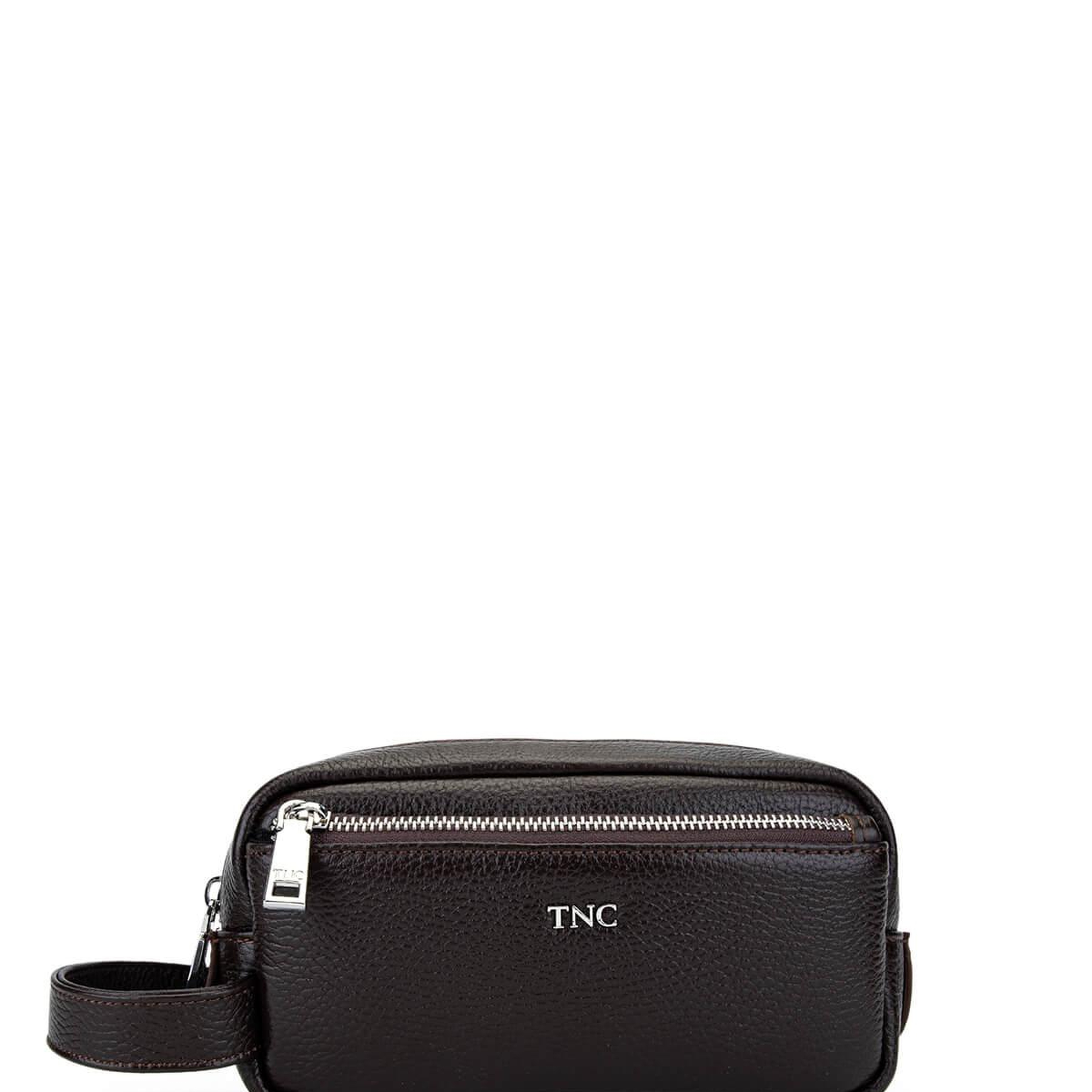 Tamer Tanca Erkek Hakiki Deri Kahverengi El Çantası