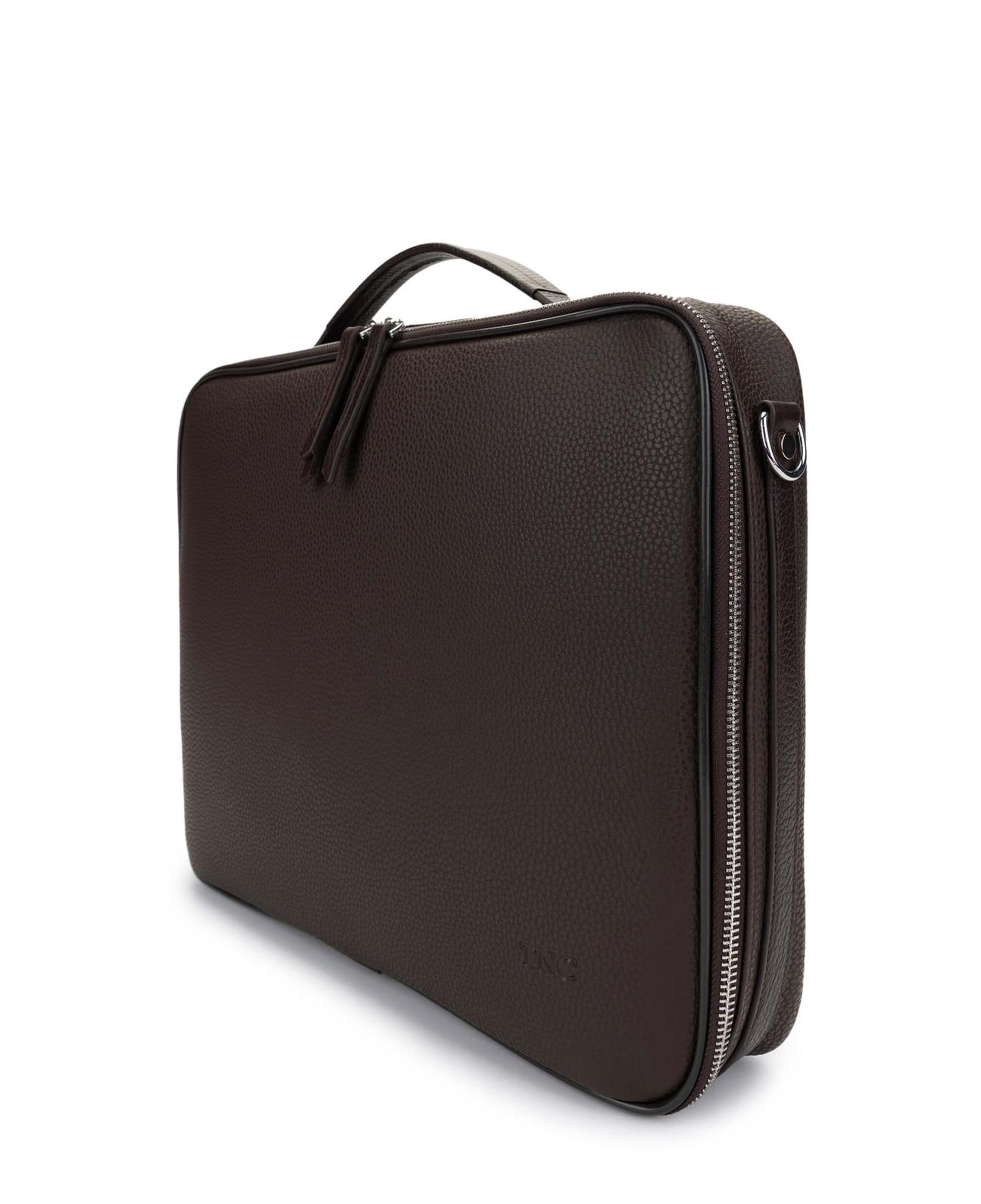 Tamer Tanca Erkek Vegan Kahverengi Evrak Çantası